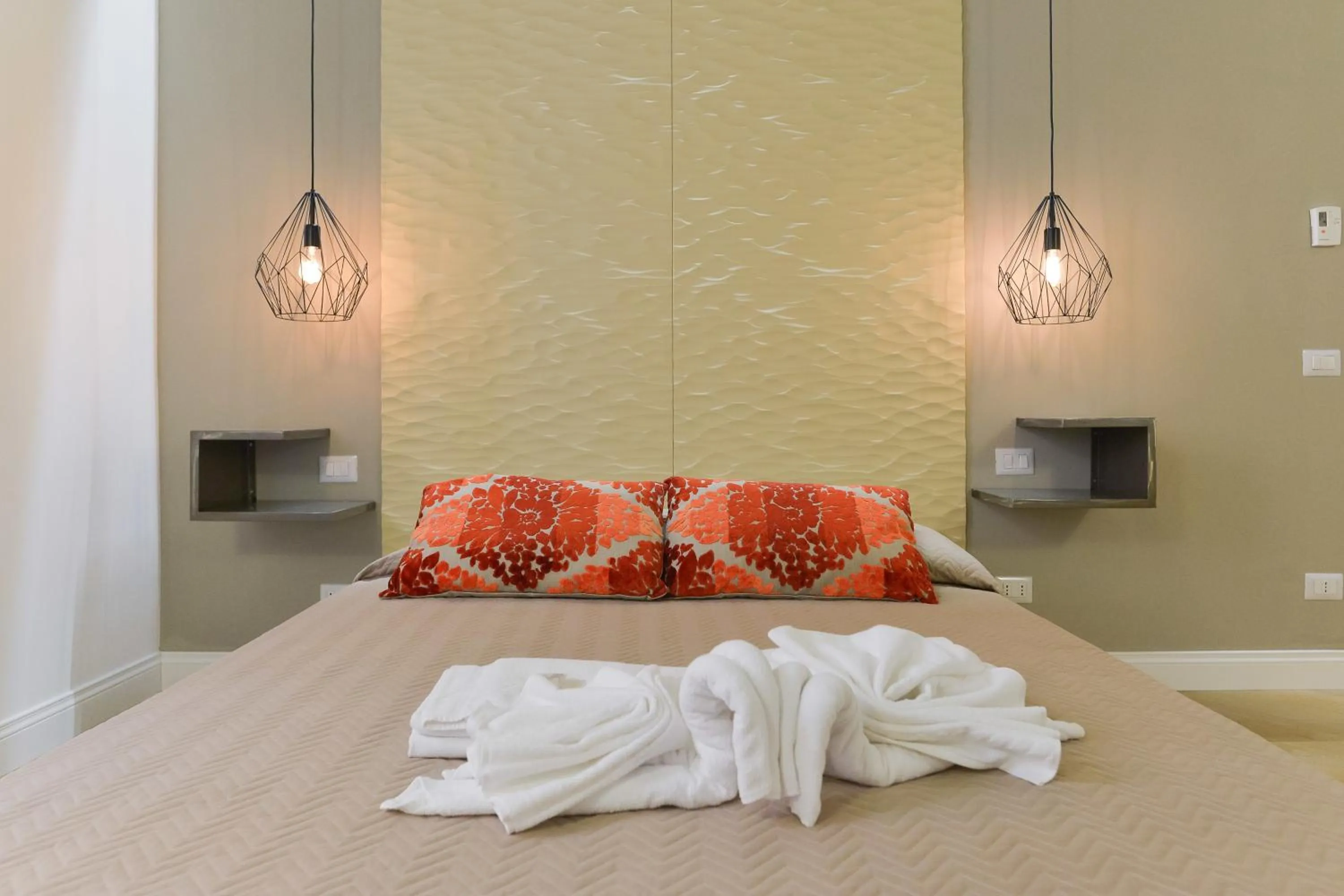 Bed in EVE Luxury Apartments Pantheon