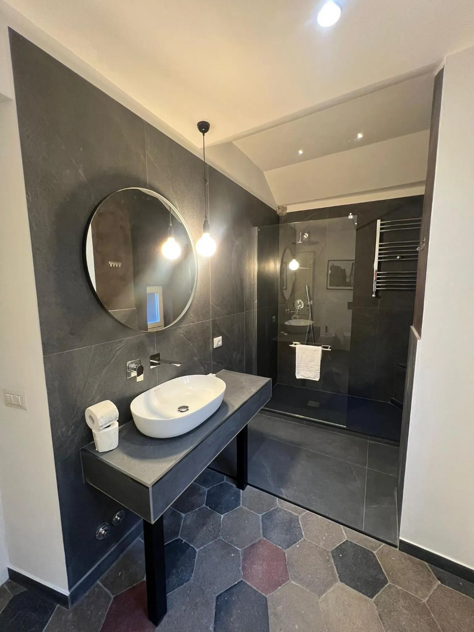 Bathroom in EVE Luxury Apartments Pantheon