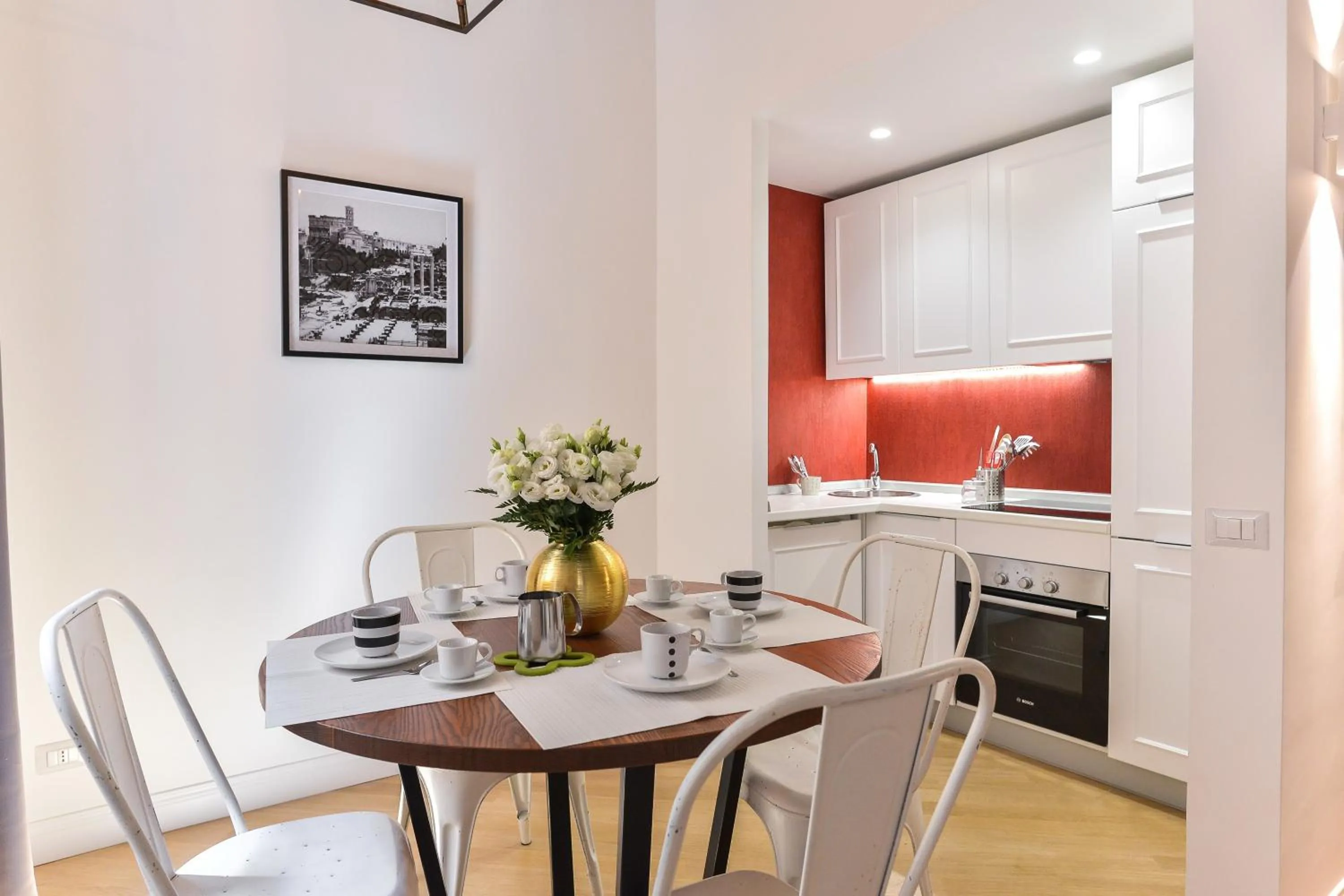 Dining area in EVE Luxury Apartments Pantheon