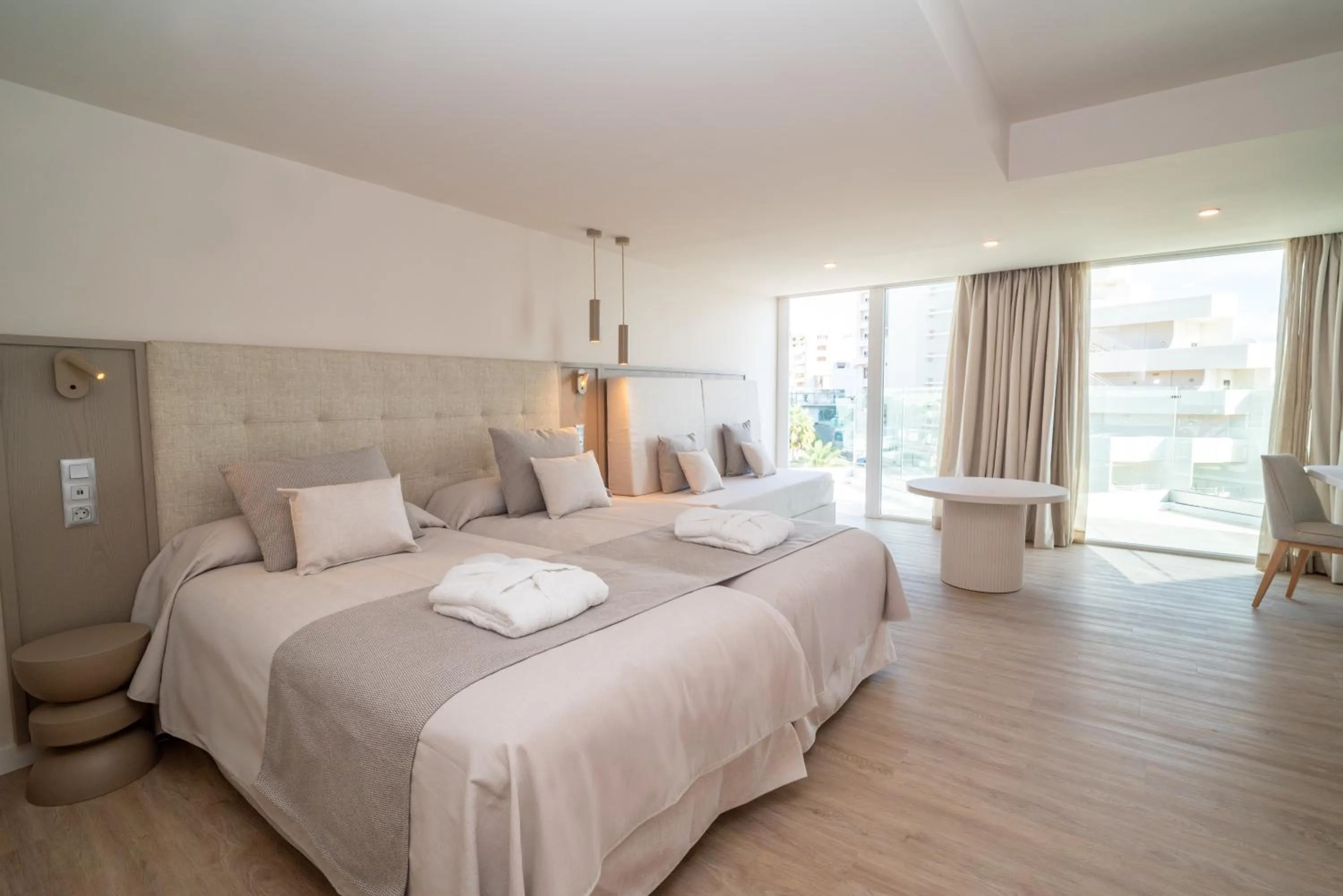 Bed in Hotel Sahara Playa