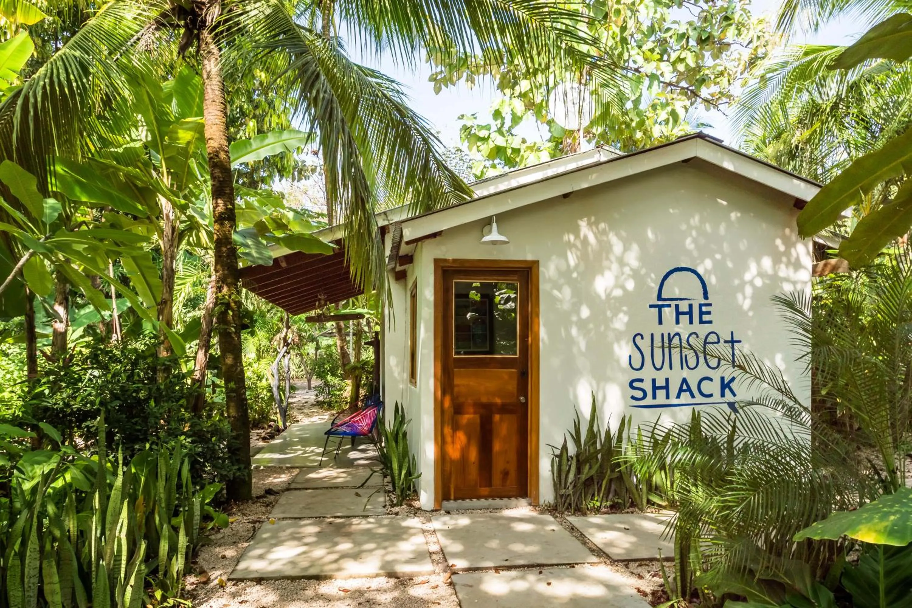 Facade/entrance in The Sunset Shack