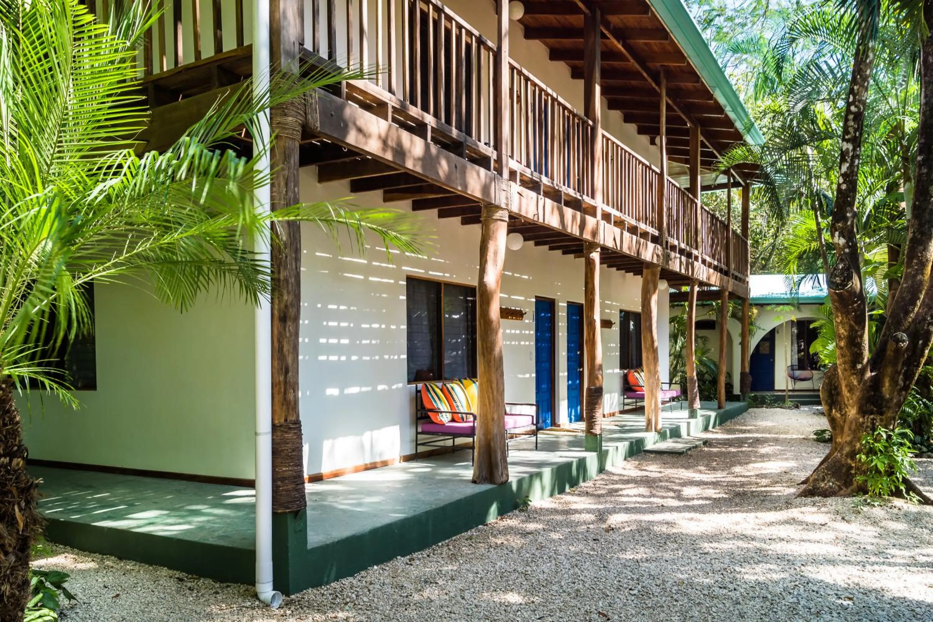 Patio in The Sunset Shack