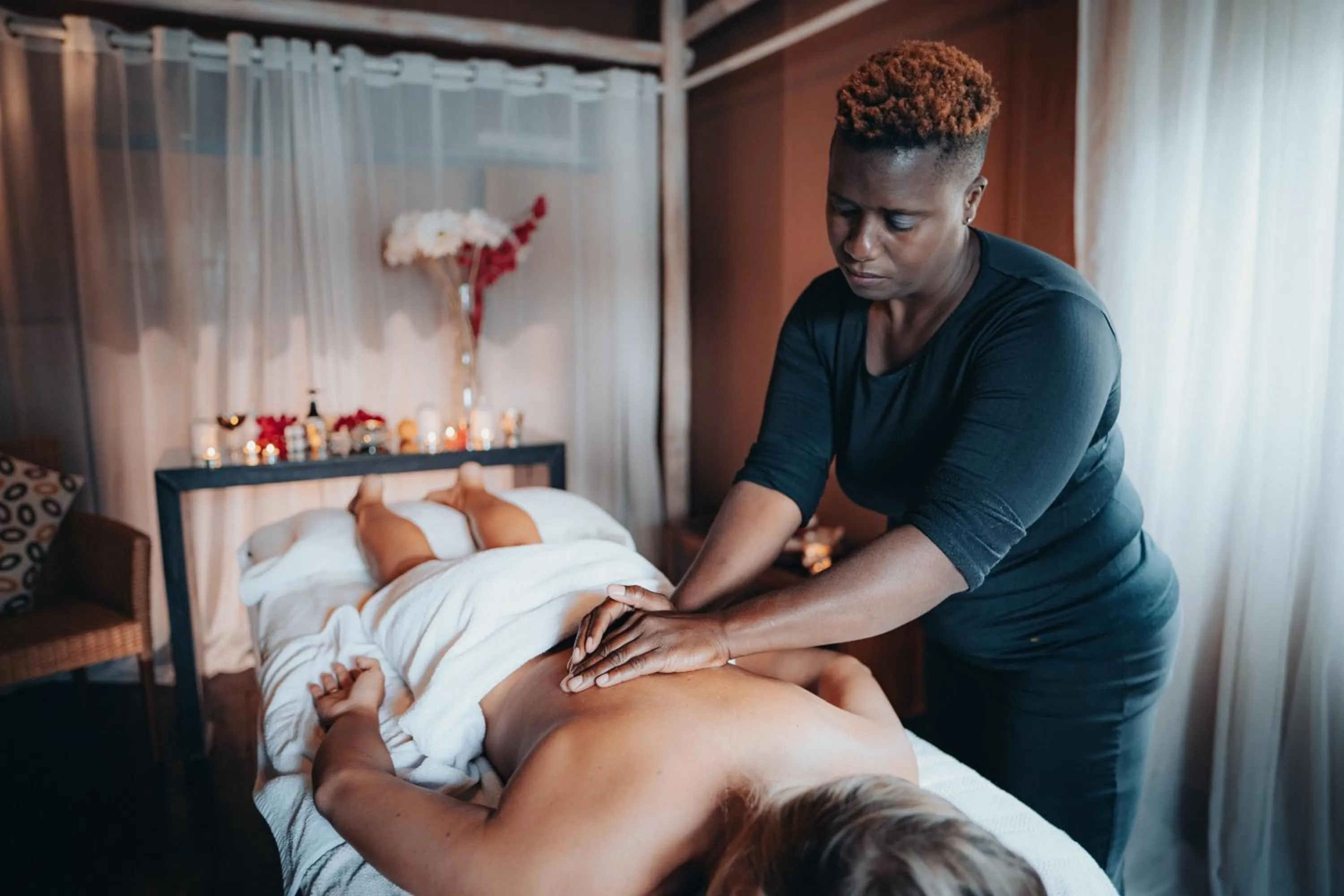 Massage in Villa Margherita