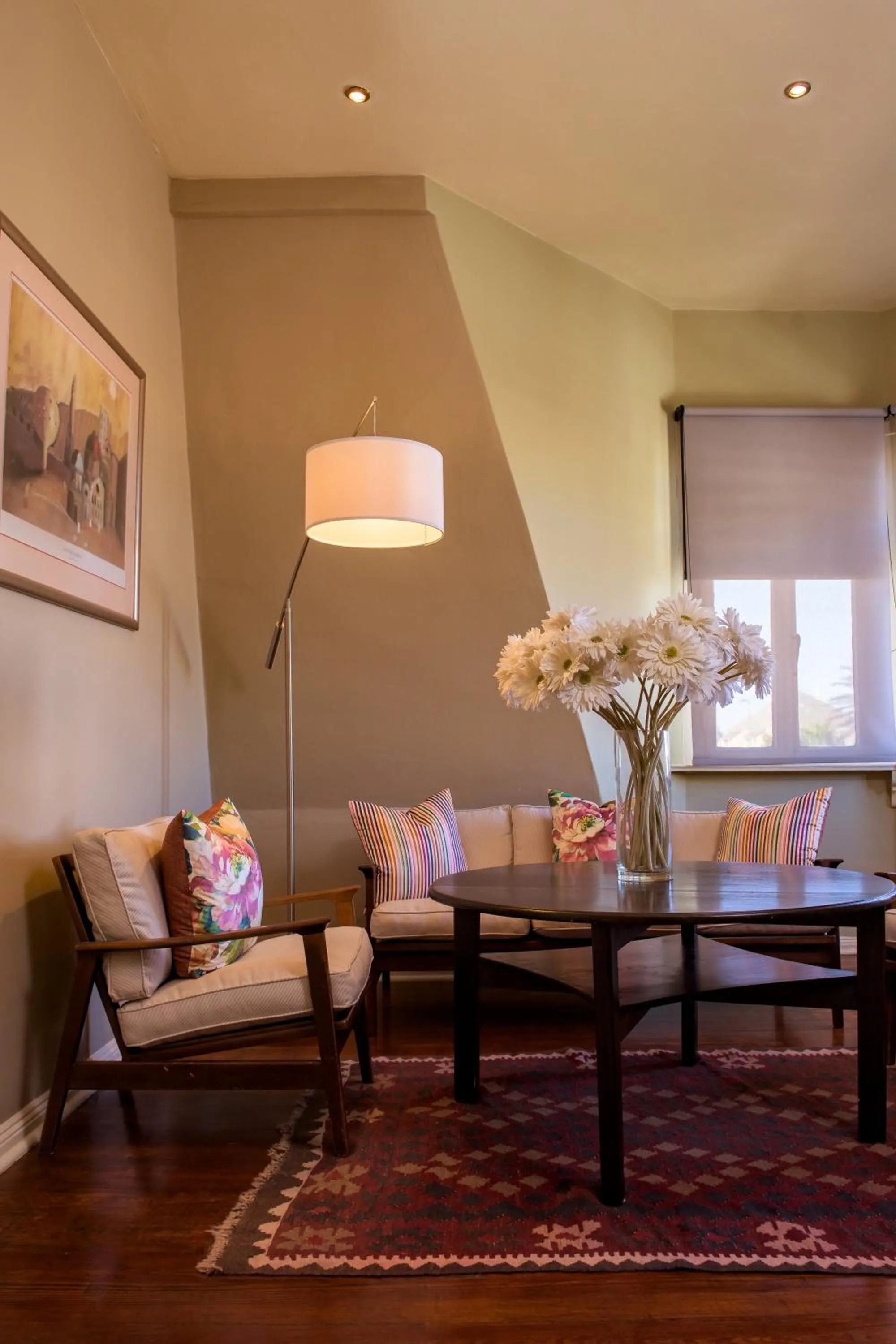 Seating area in Villa Margherita