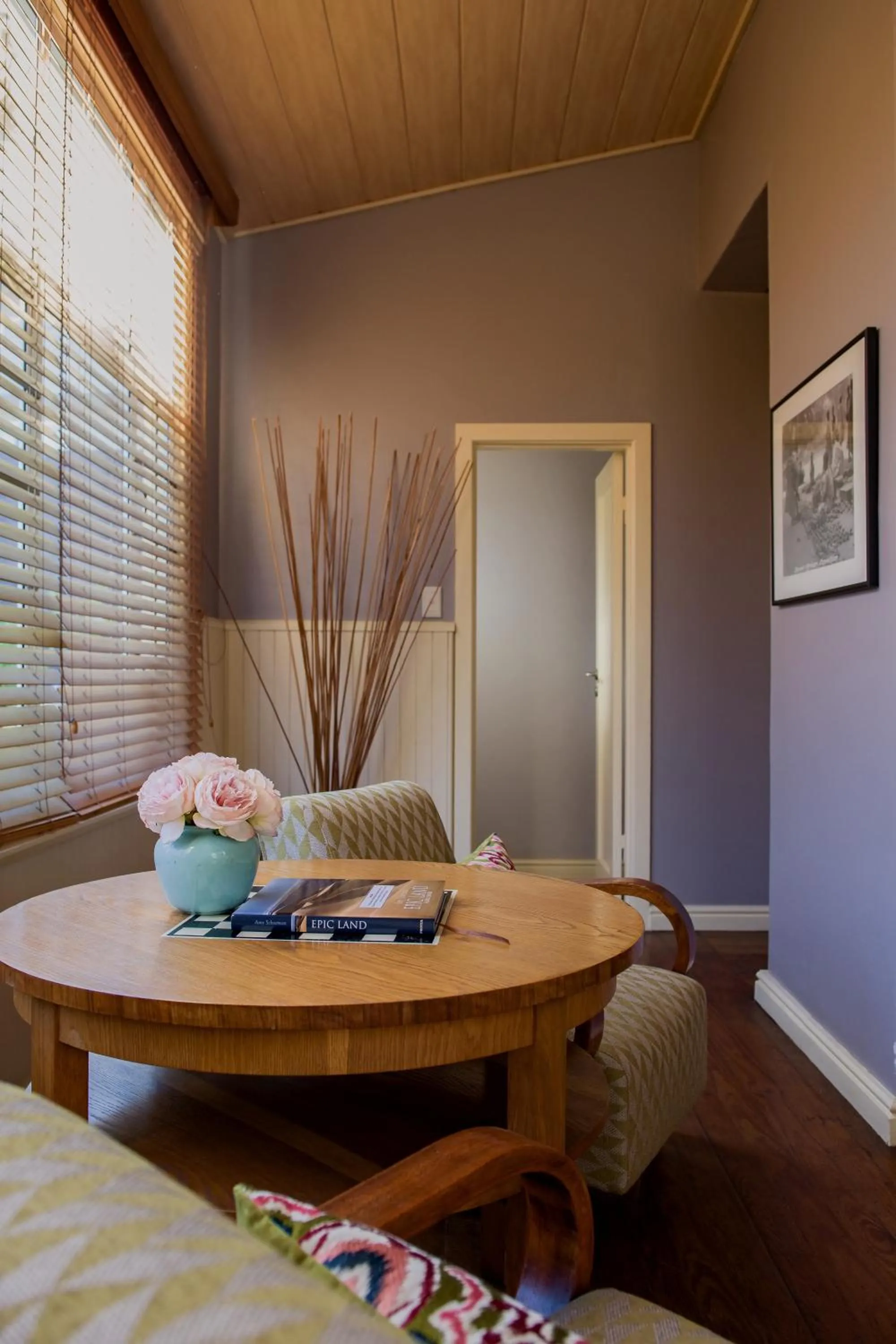 Seating area in Villa Margherita