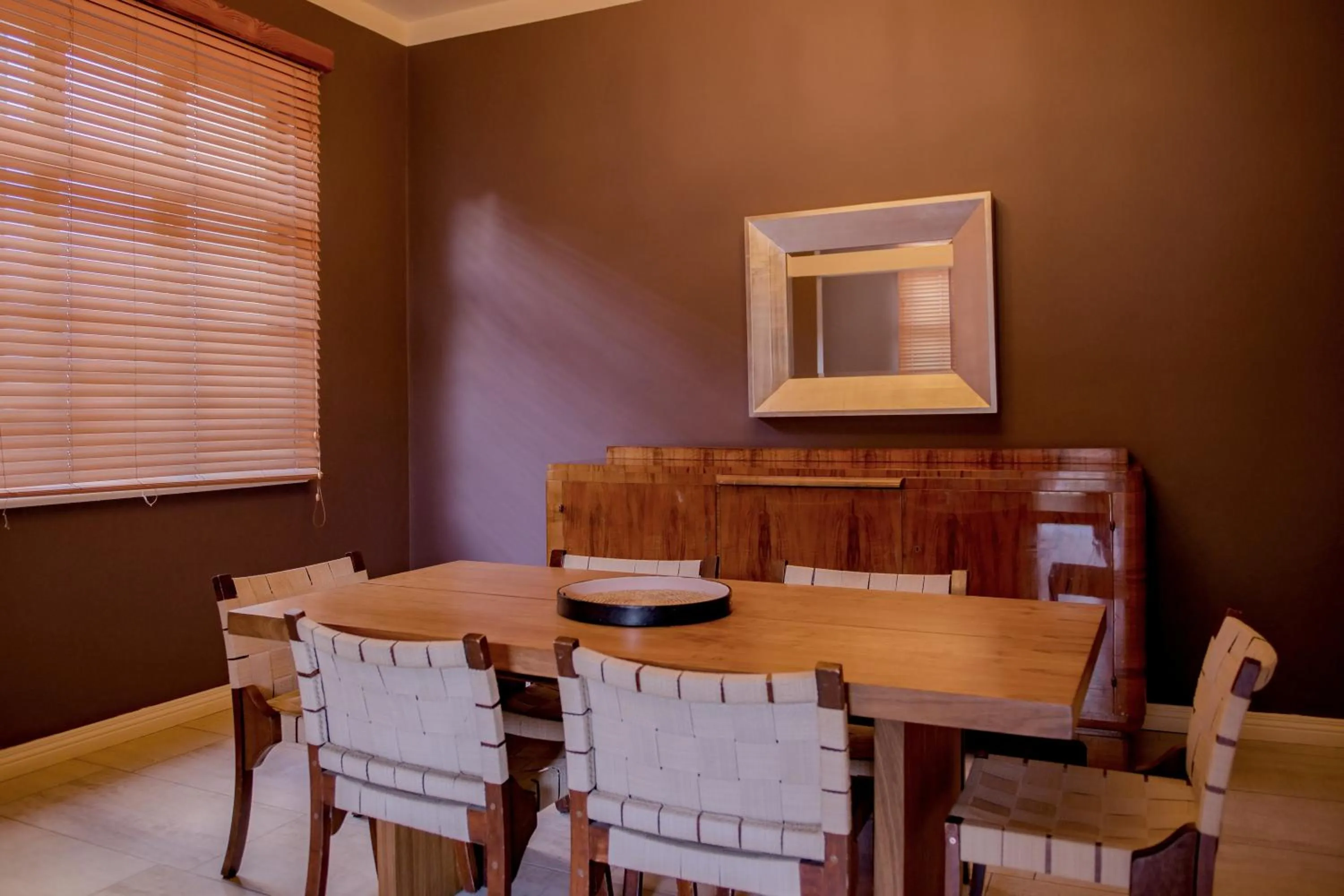 Dining area in Villa Margherita