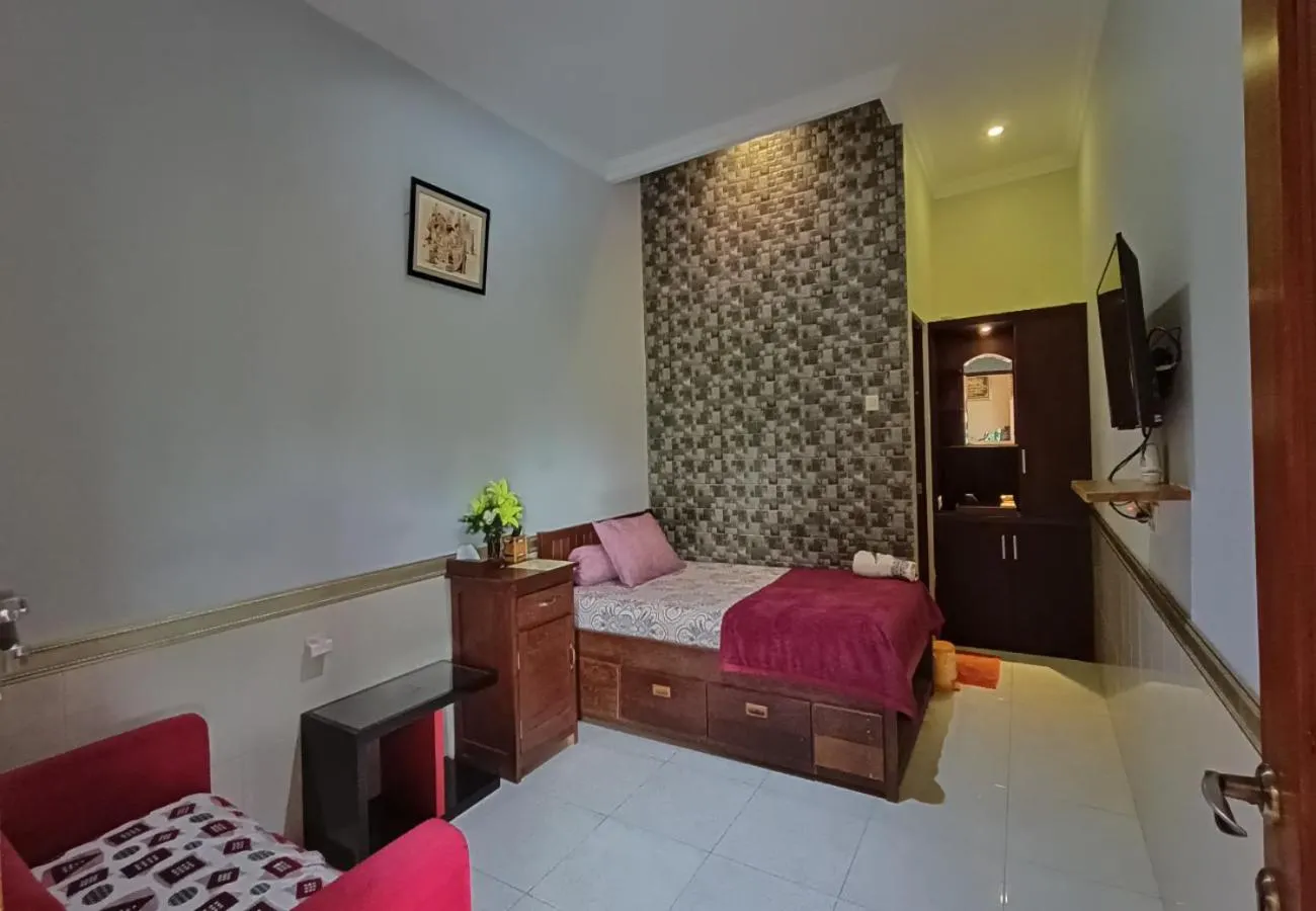 Bed in Ndalem Winie Asri