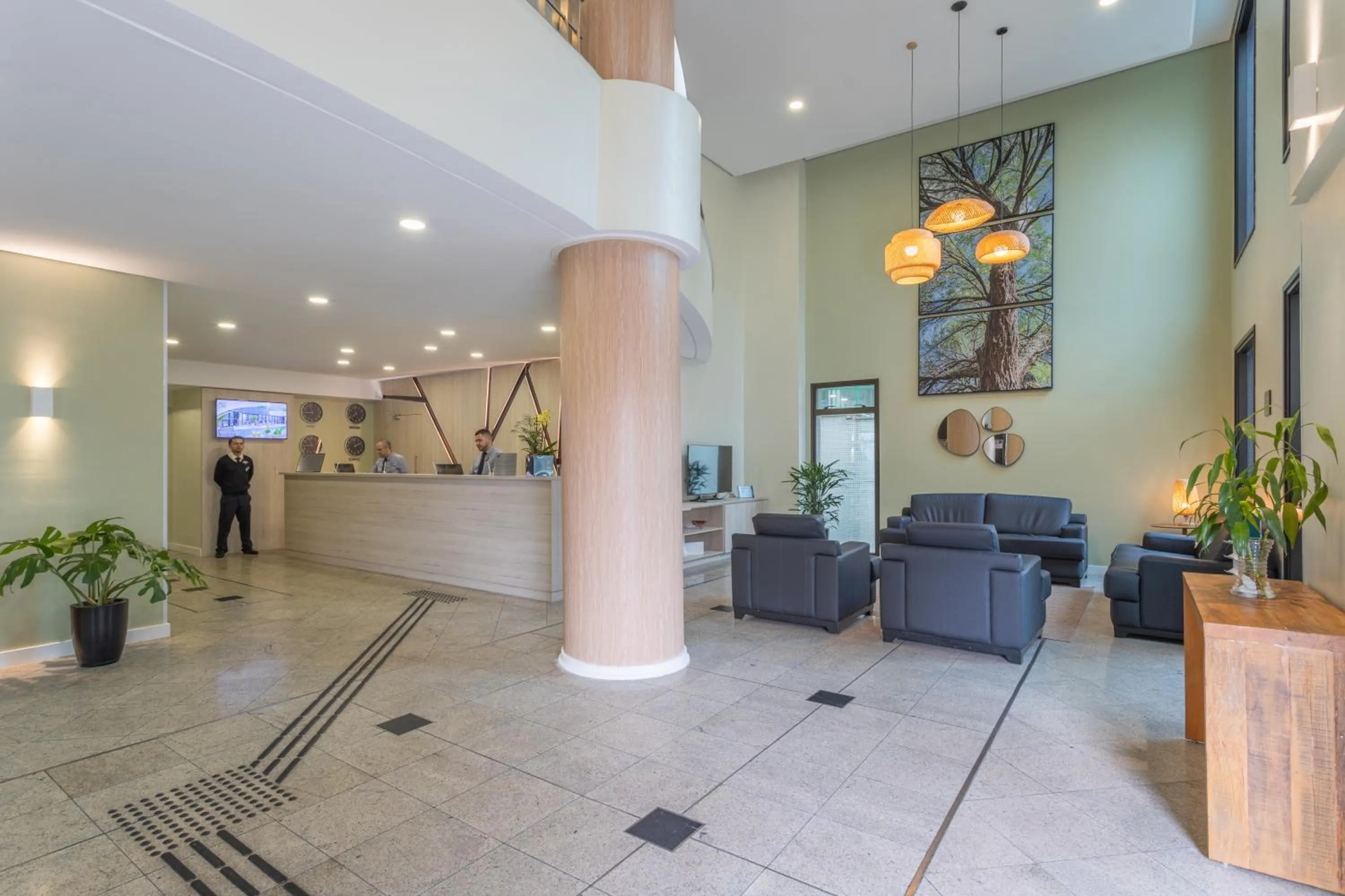 Lobby or reception in Green Place Ibirapuera