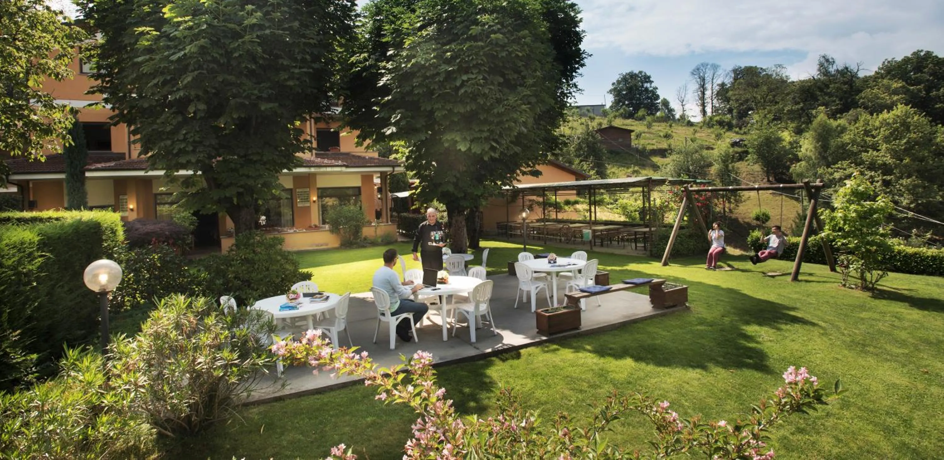 Garden in Hotel la Colletta