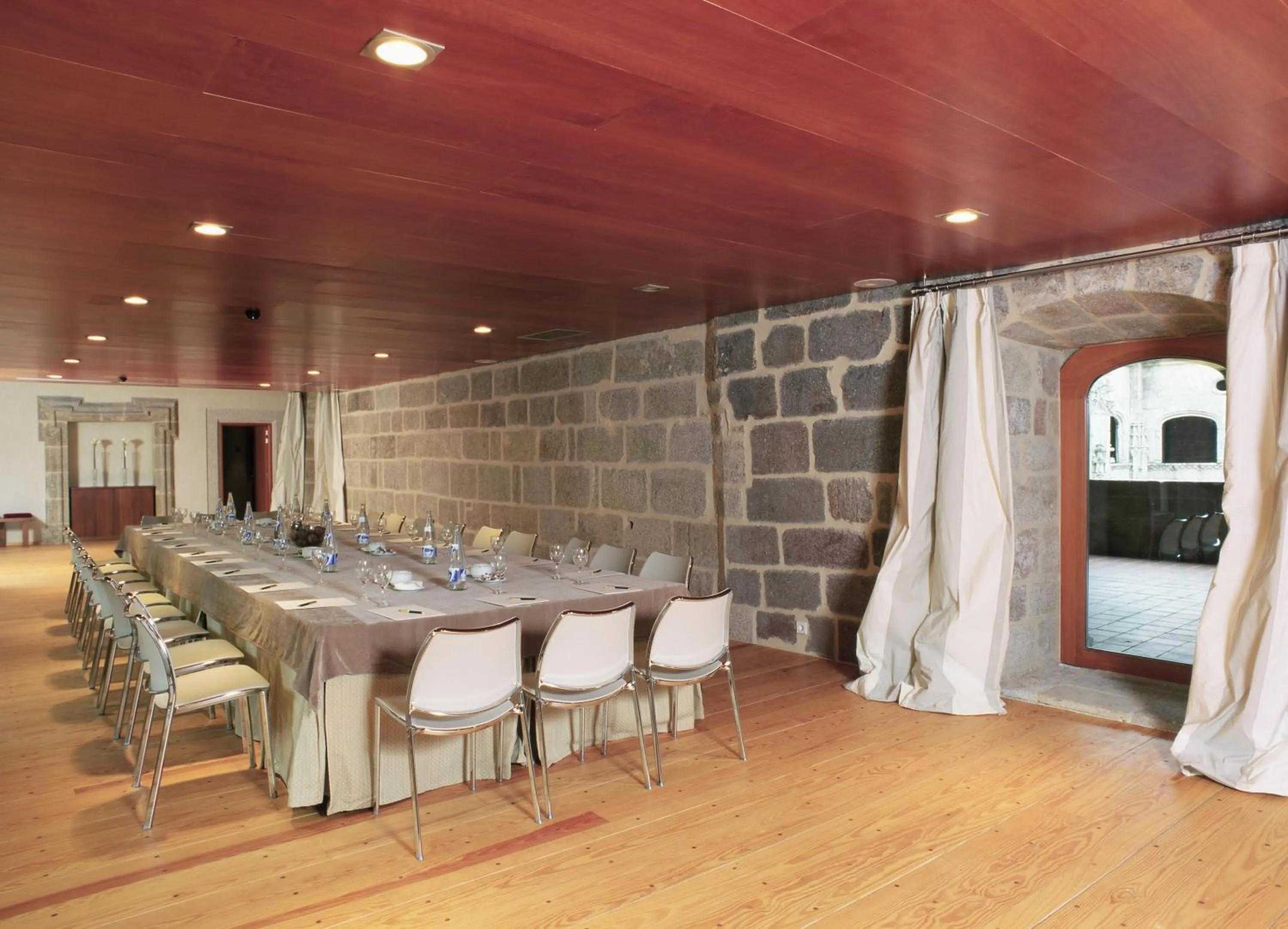 Lounge or bar in Parador de Santo Estevo