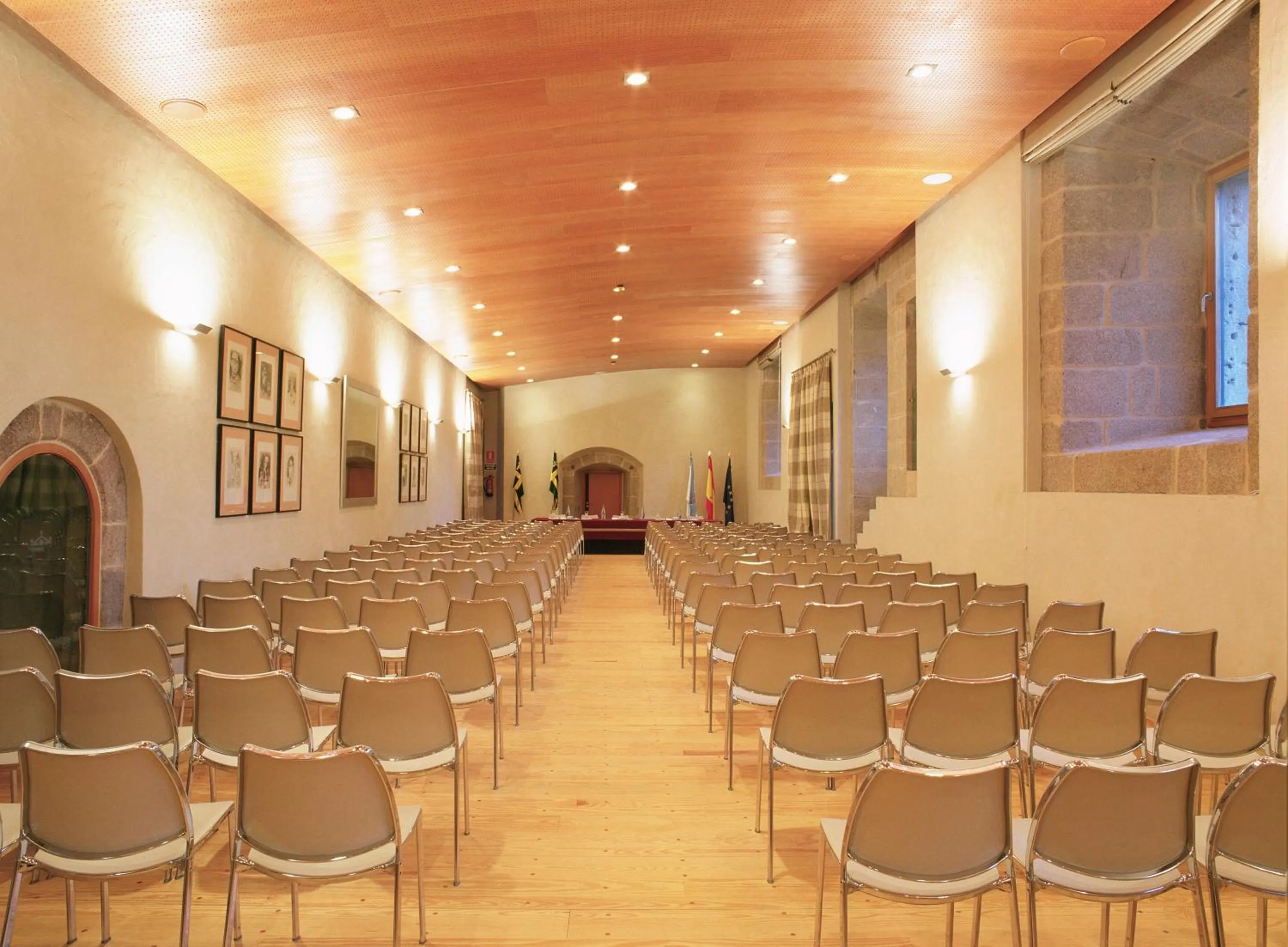 Lounge or bar in Parador de Santo Estevo