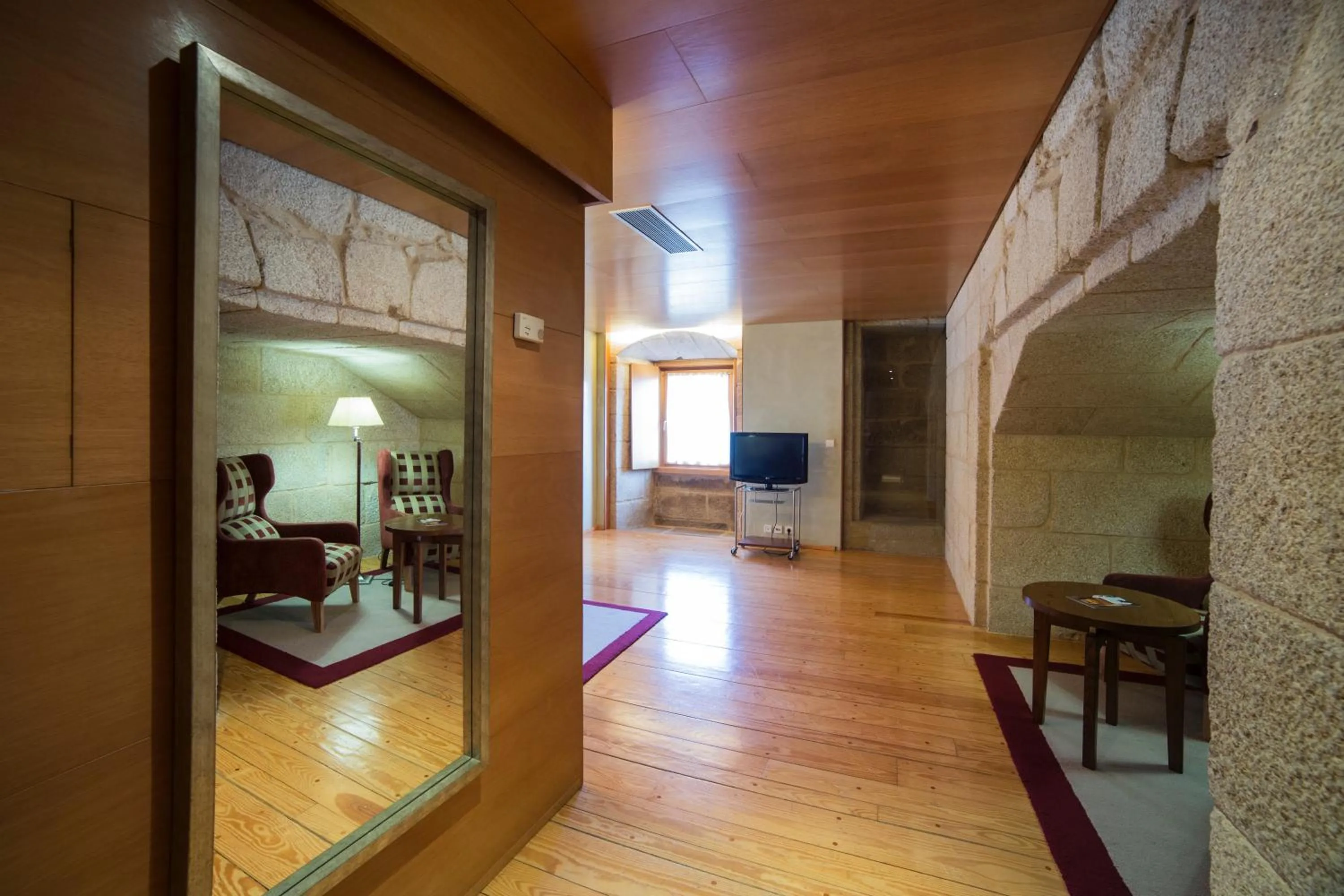 Decorative detail in Parador de Santo Estevo