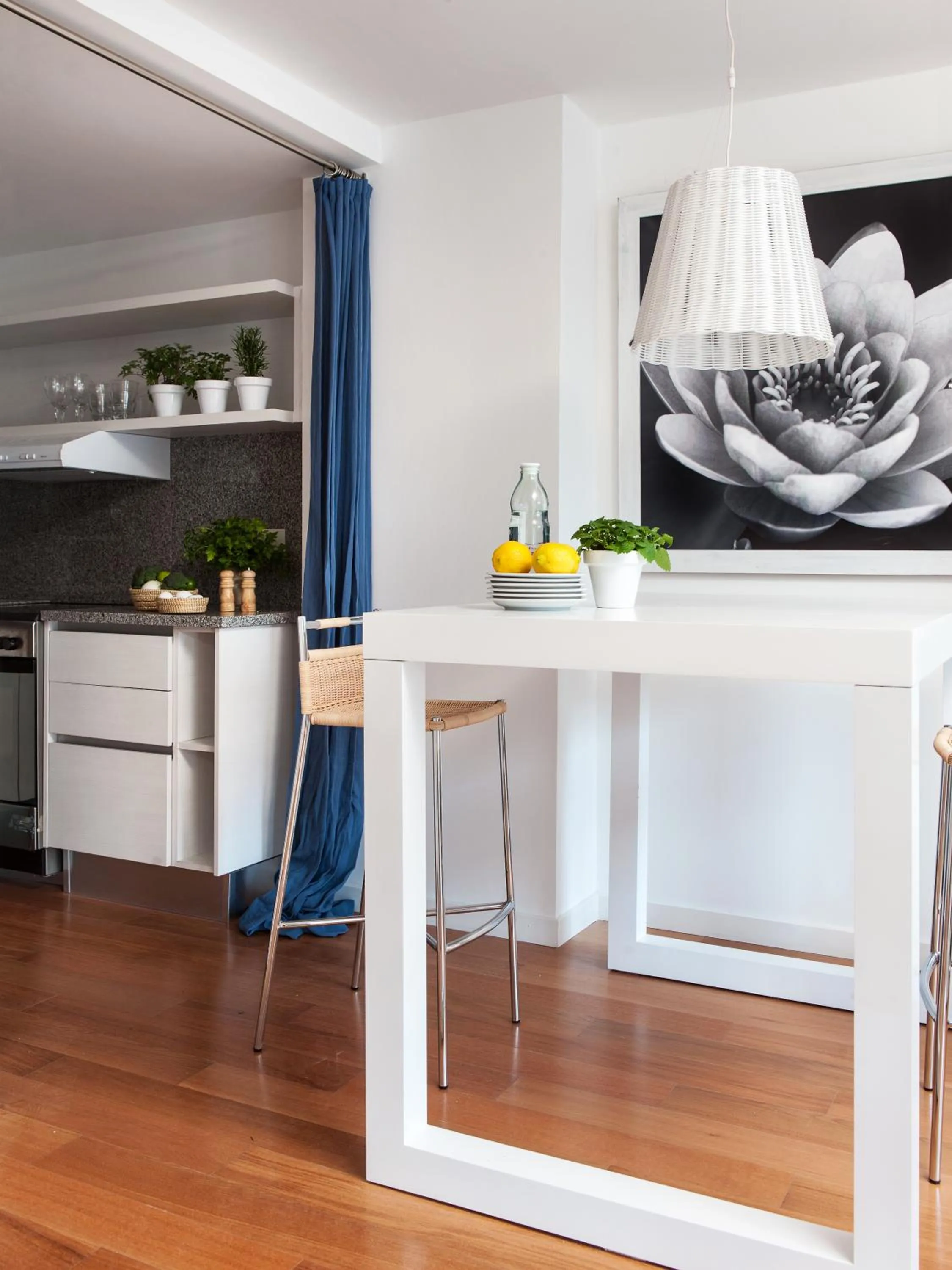 Kitchen or kitchenette in Casa Bevant Hotel Boutique