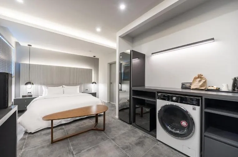 Bed in Pohang Hotel La Terrace