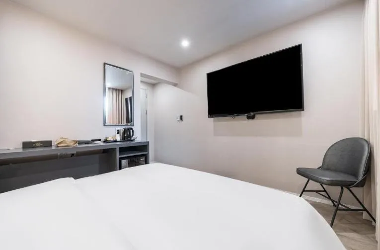 Bed in Pohang Hotel La Terrace