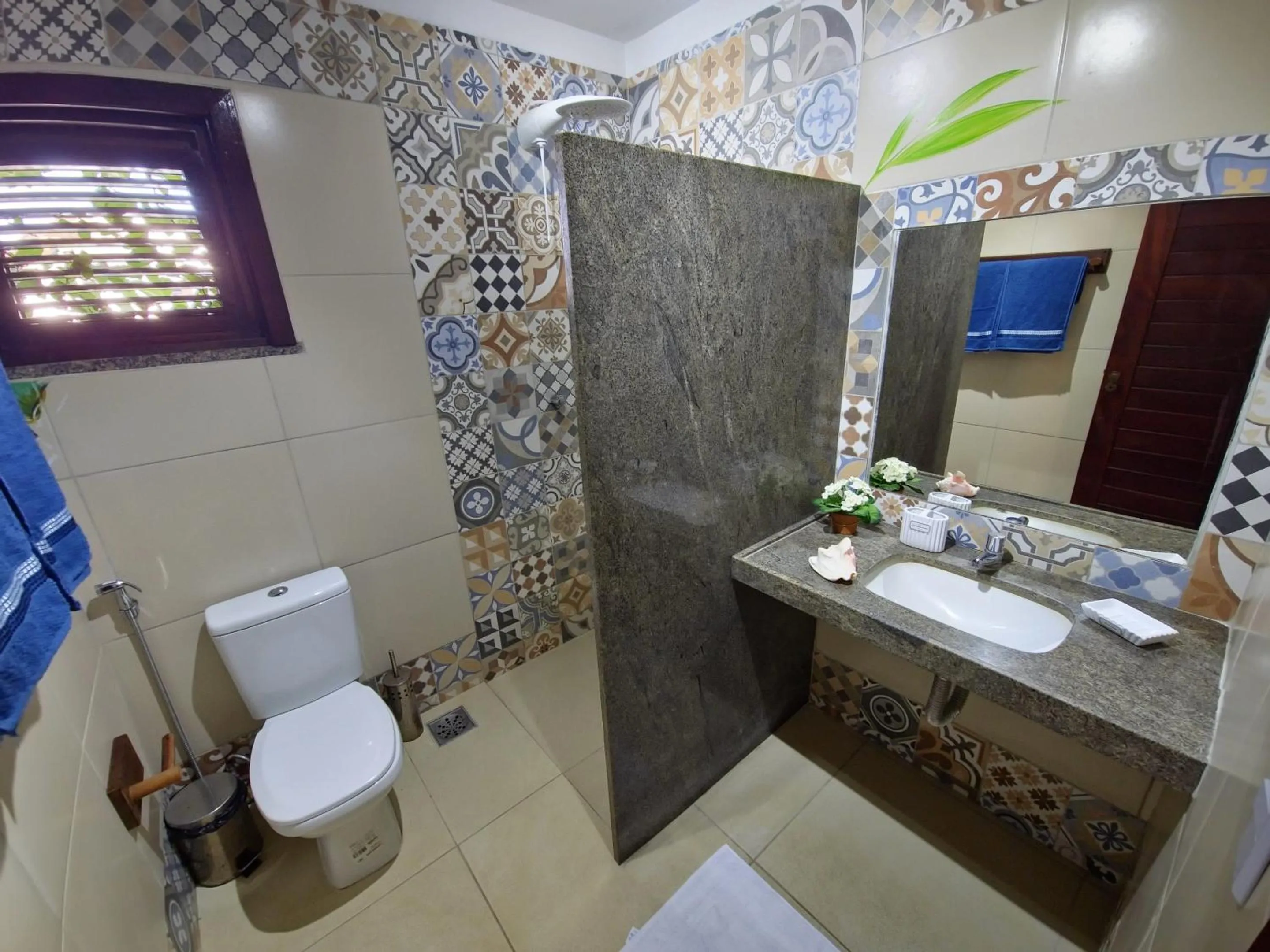 Bathroom in Mansao Santa Rita