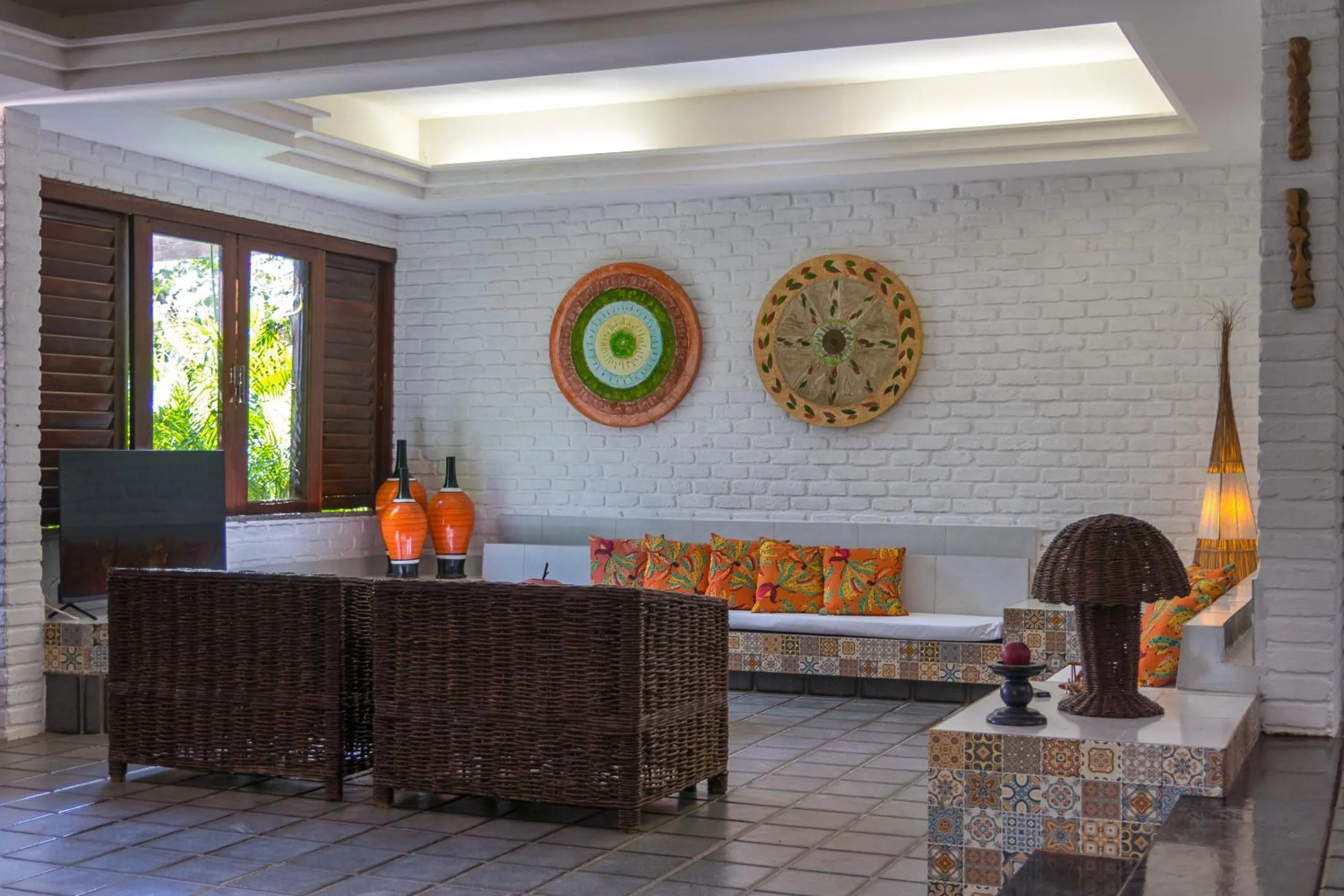 Living room in Mansao Santa Rita