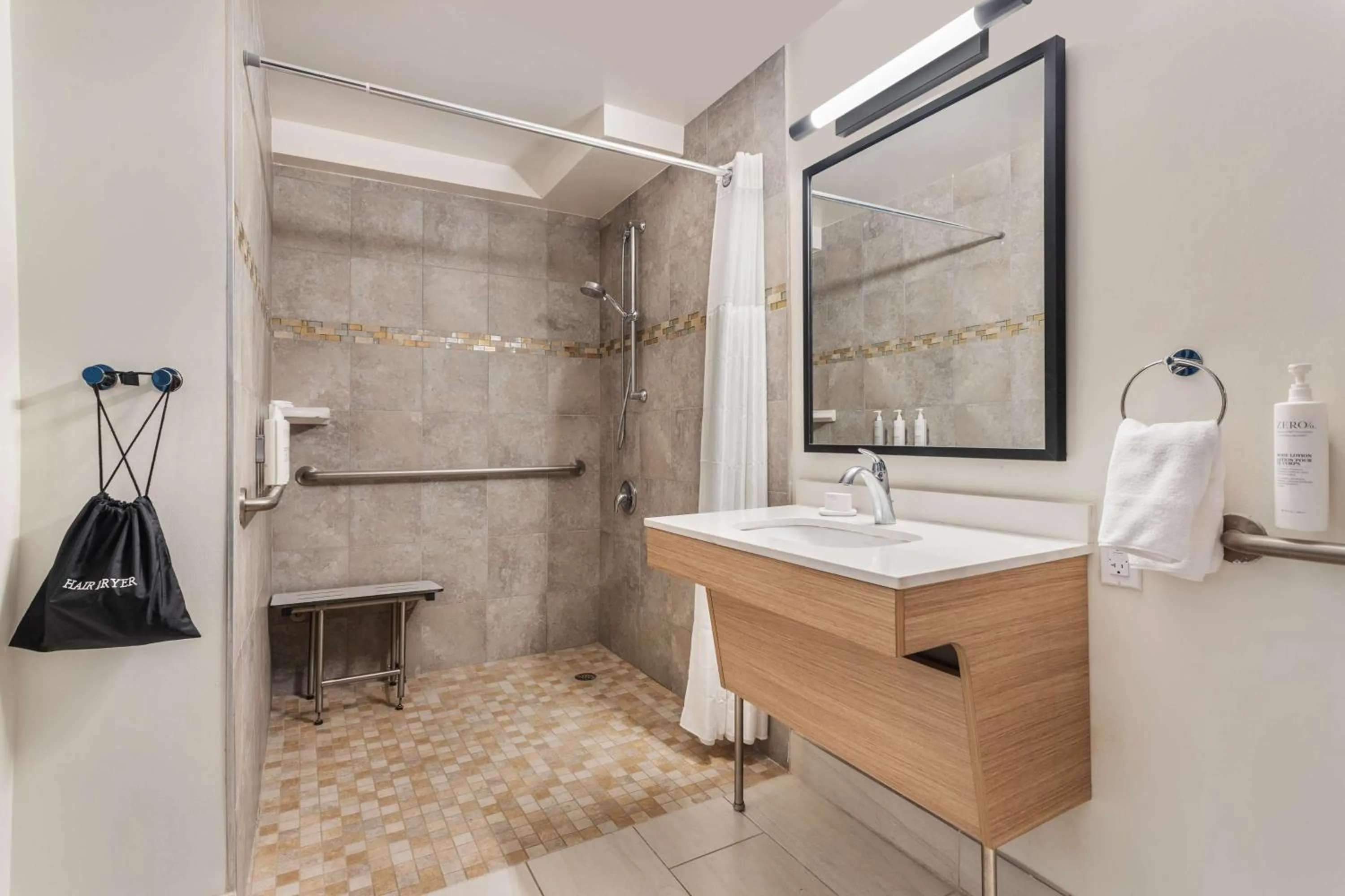 Bathroom in Best Western Ocean Breeze Inn