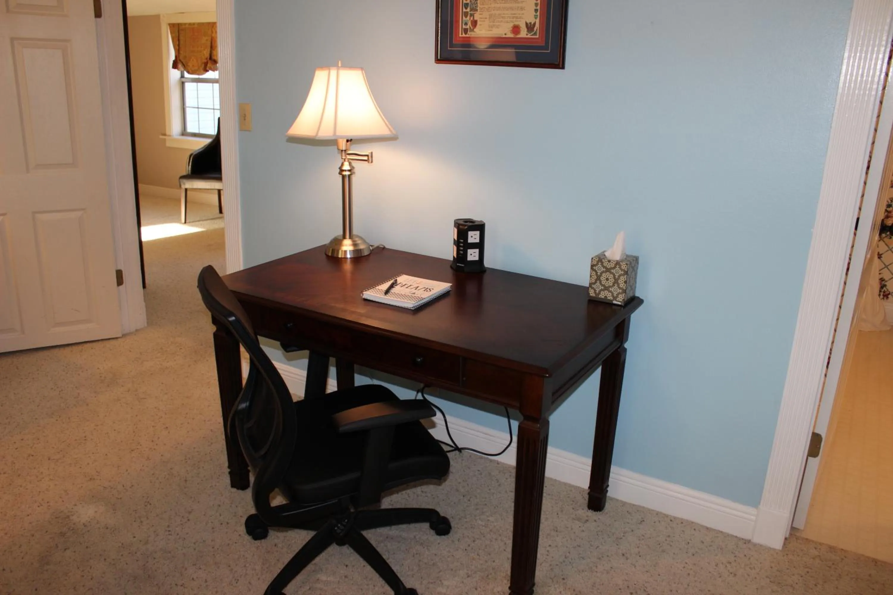 Bedroom in Huffman House Bed & Breakfast