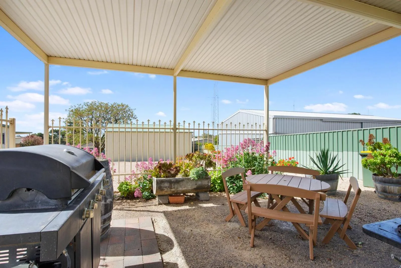 BBQ facilities in Moonta Bay Accommodation