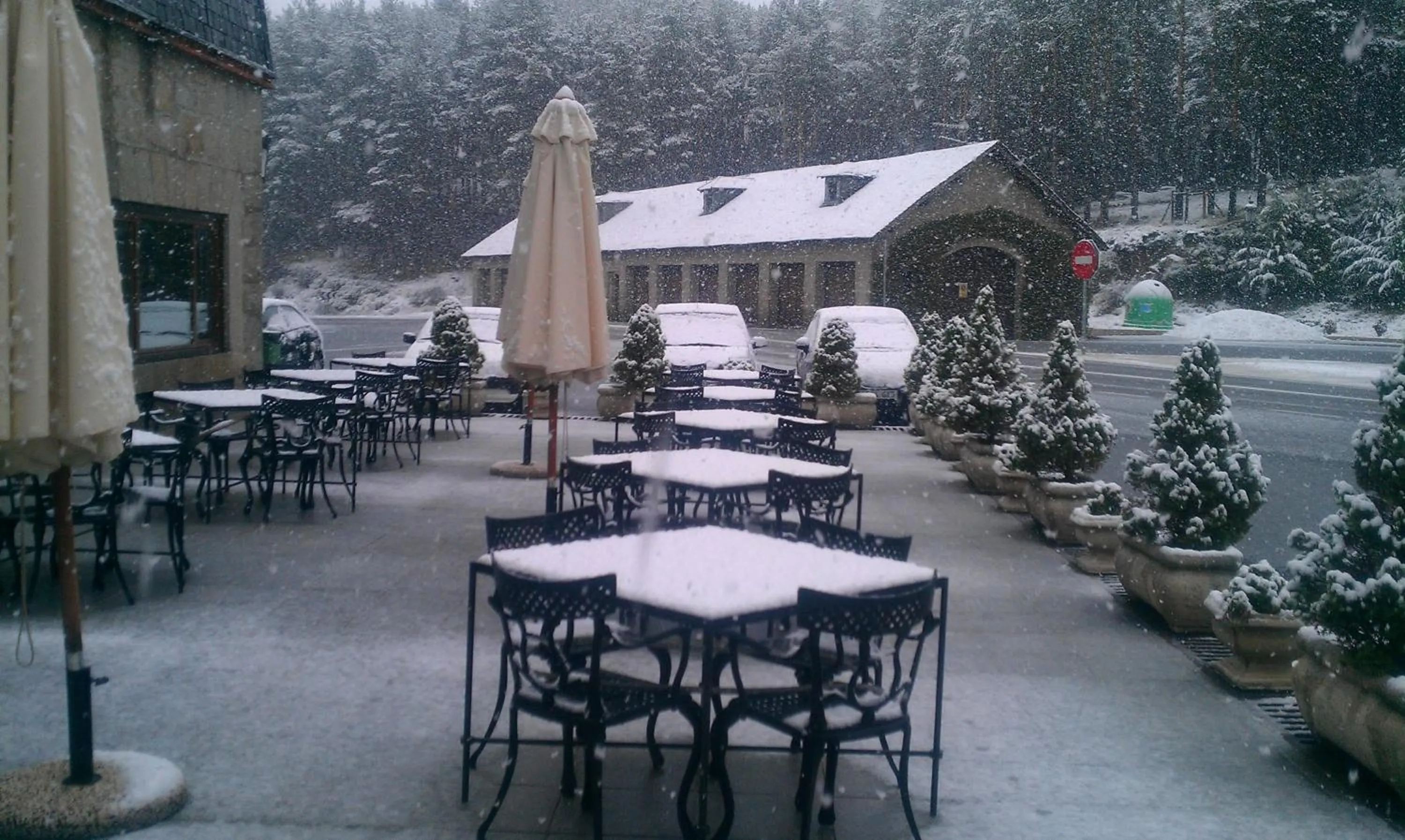 Facade/entrance in Parador de Gredos