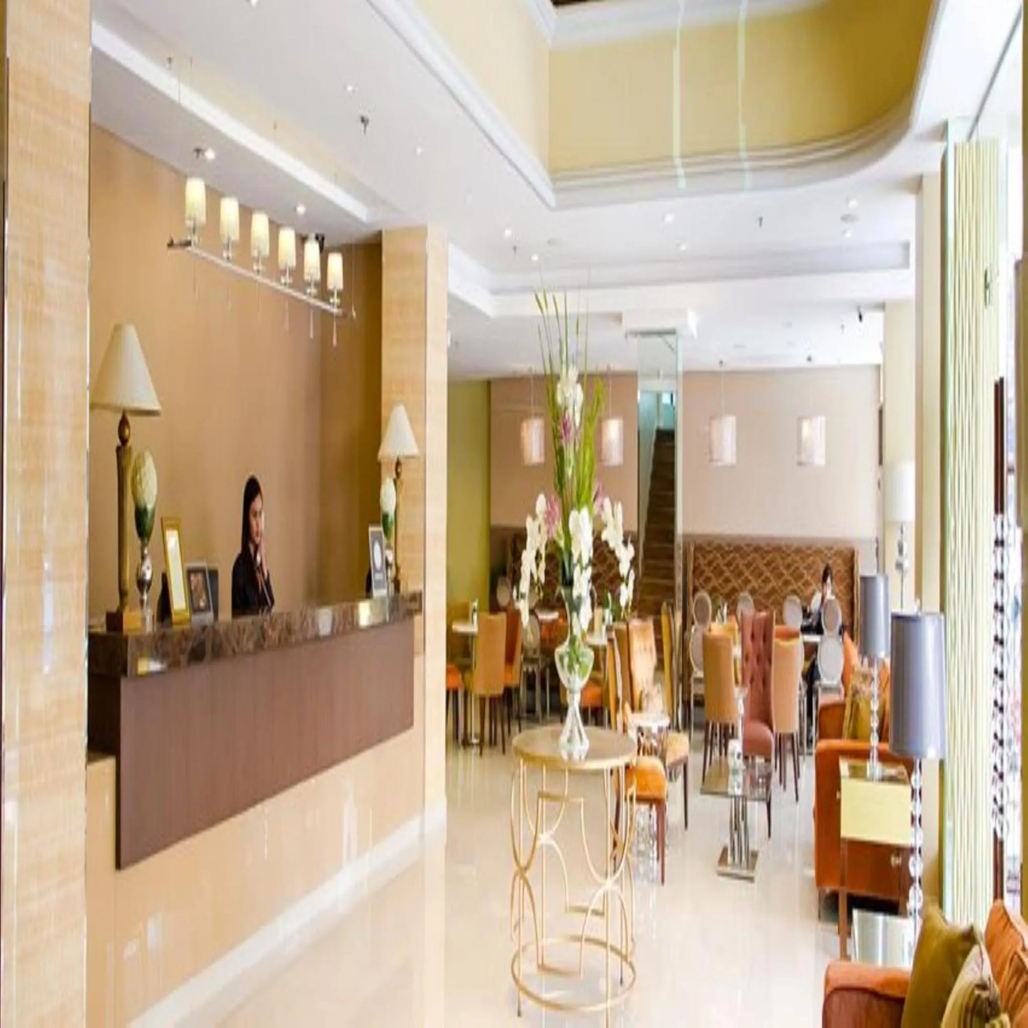 Lobby or reception in Royal Garden Hotel