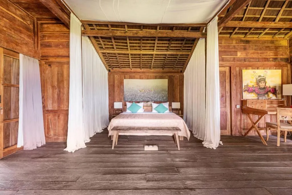 Bed in Alami Boutique Villas & Resort