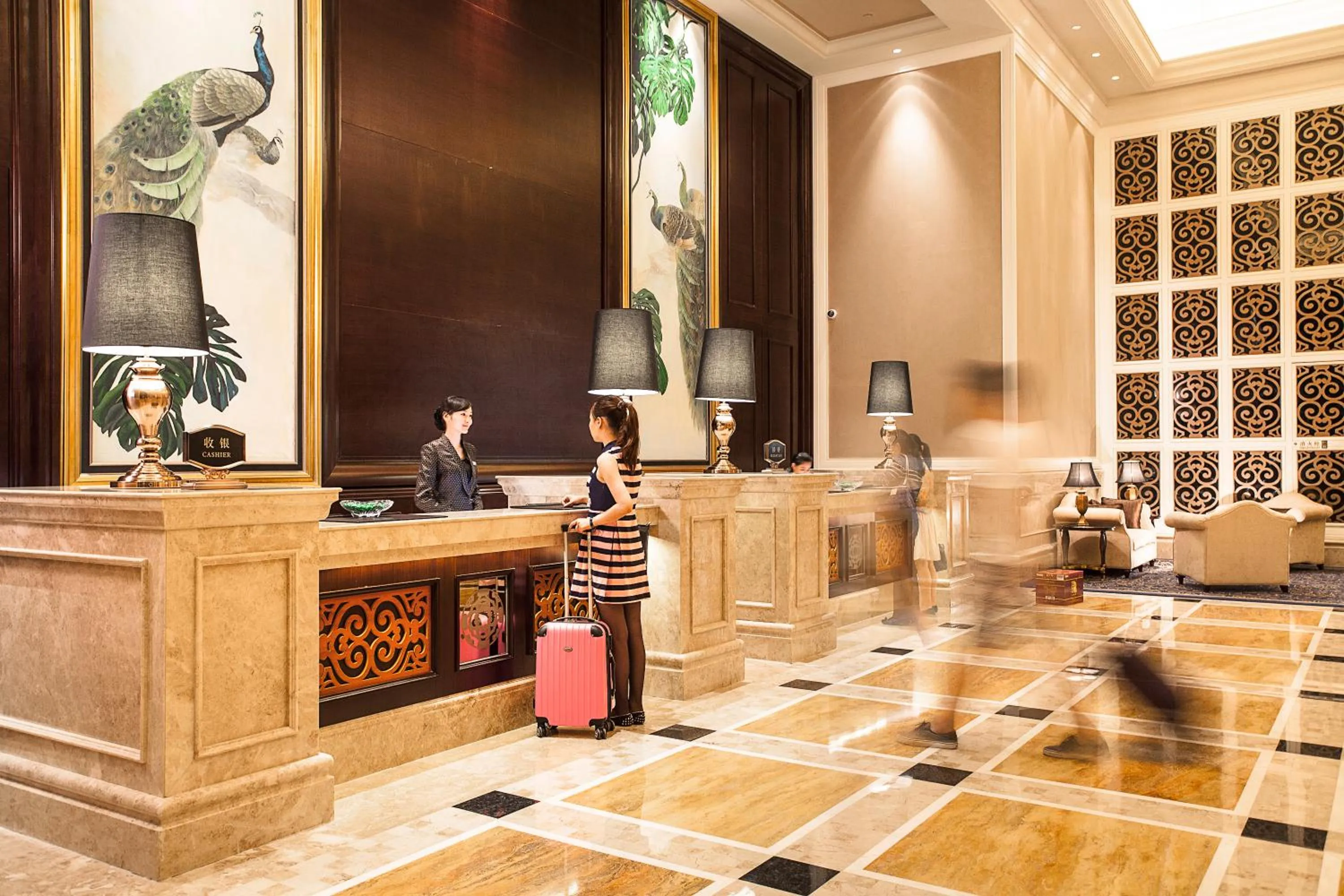 Lobby or reception in C&D Hotel Fuzhou