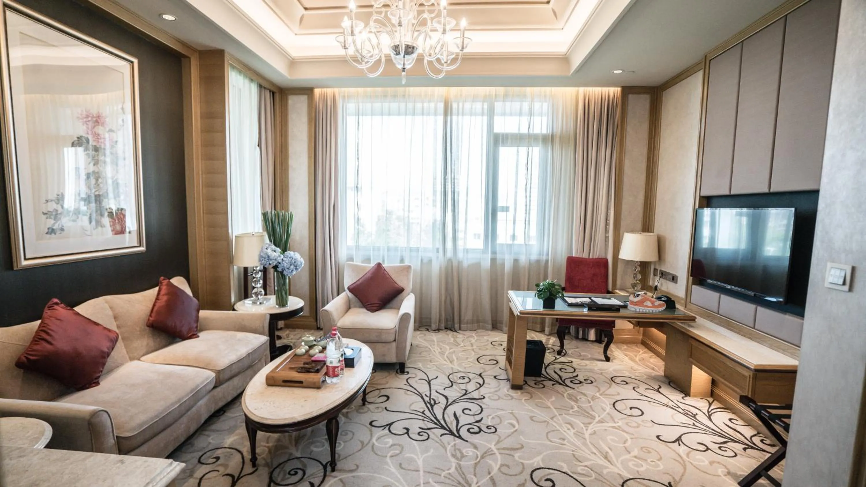 Living room in C&D Hotel Fuzhou