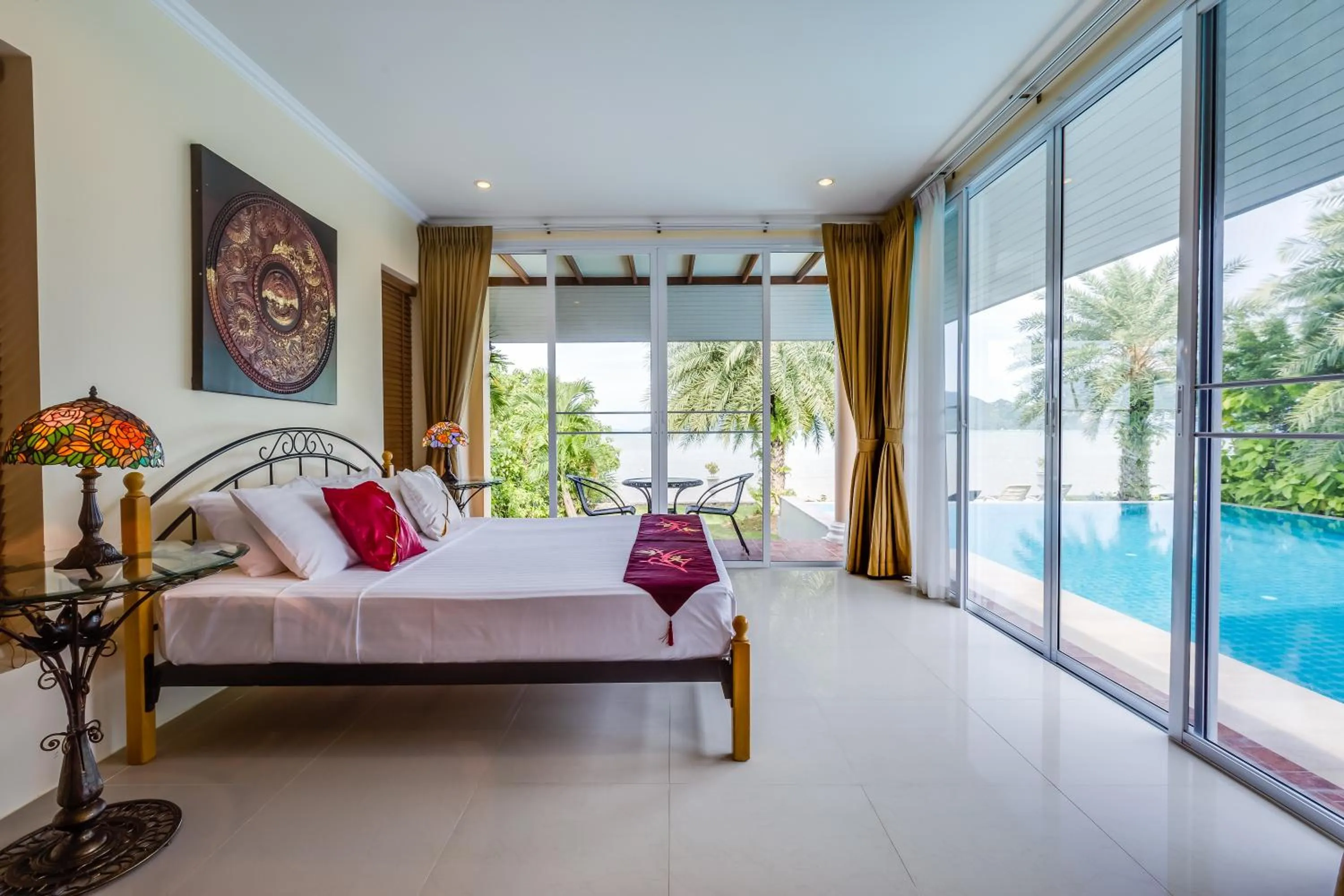 View (from property/room), Bed in Fisherman Way Beach Villa