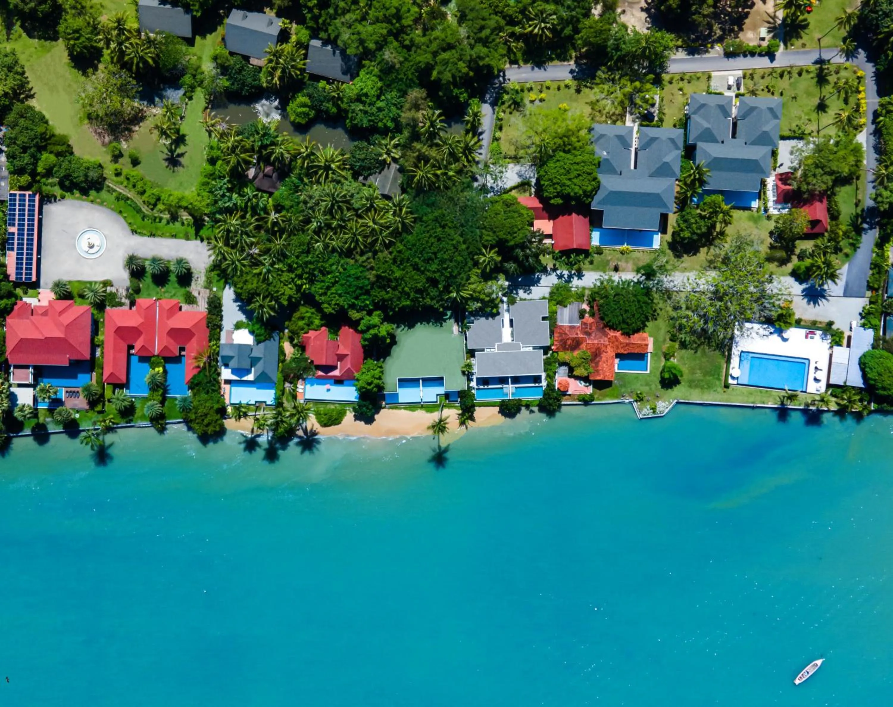 Bird's eye view in Fisherman Way Beach Villa