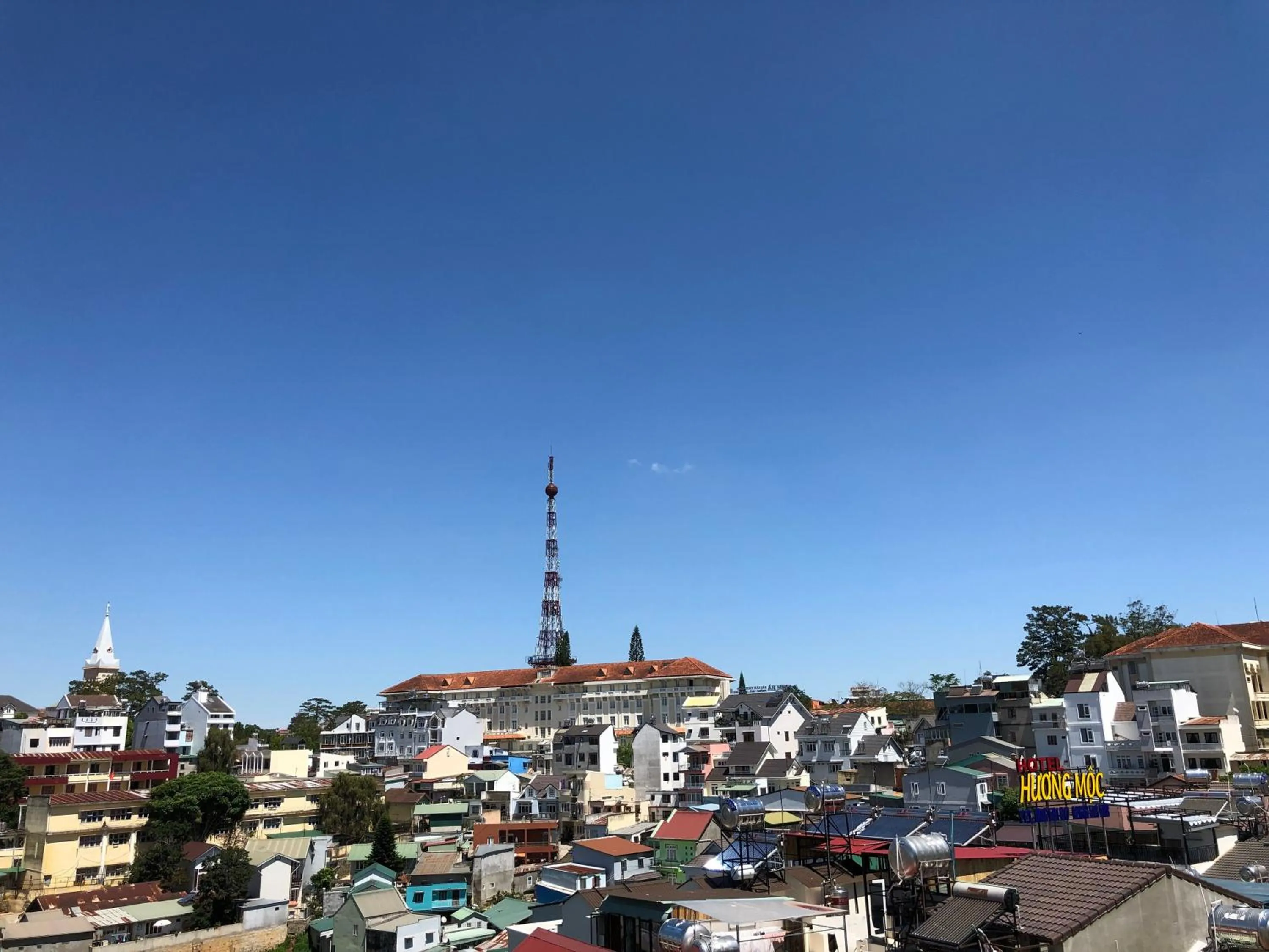 Natural landscape in Hùng Phong Hotel - Near Dalat Market