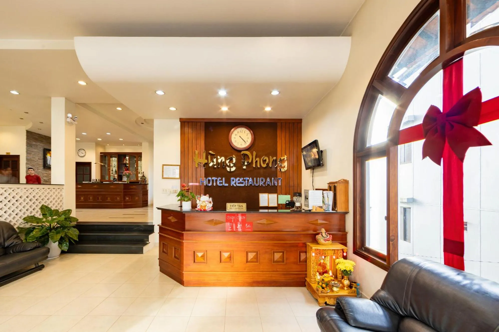 Lobby or reception in Hùng Phong Hotel - Near Dalat Market