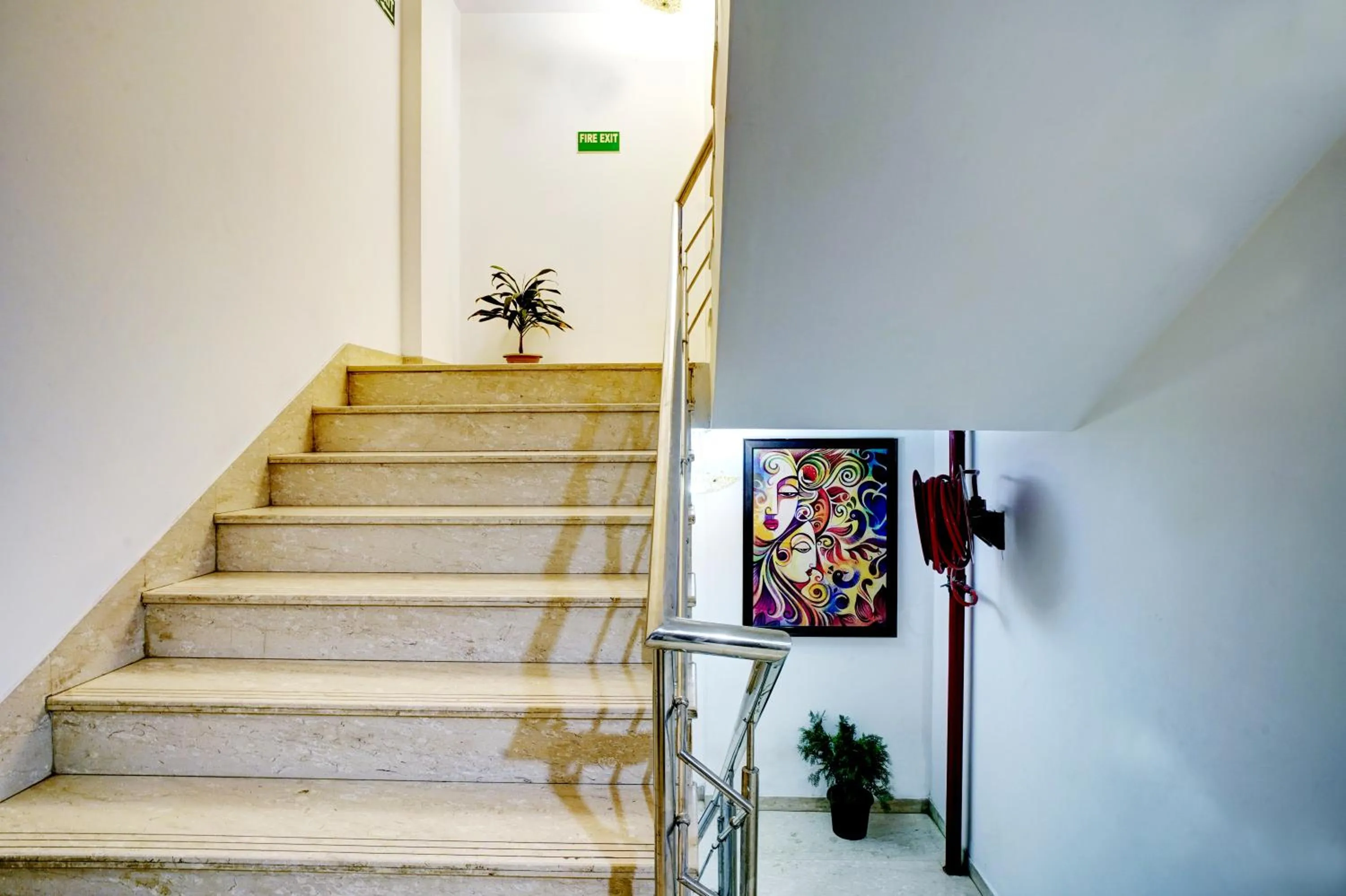 Decorative detail in Hotel Cabana 5 Mins Walking Distance From NDLS Station