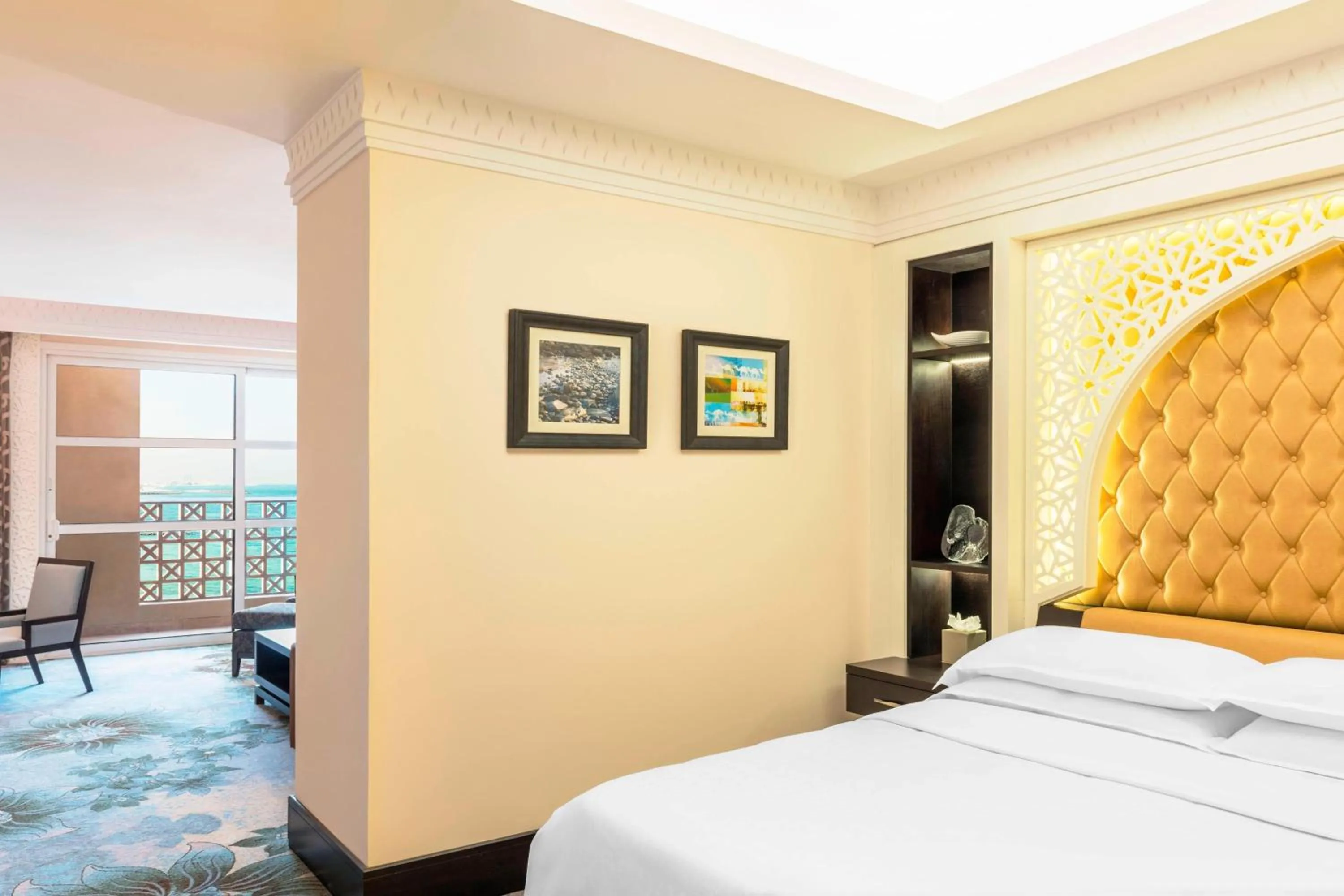 Photo of the whole room, Bed in Sheraton Sharjah Beach Resort and Spa