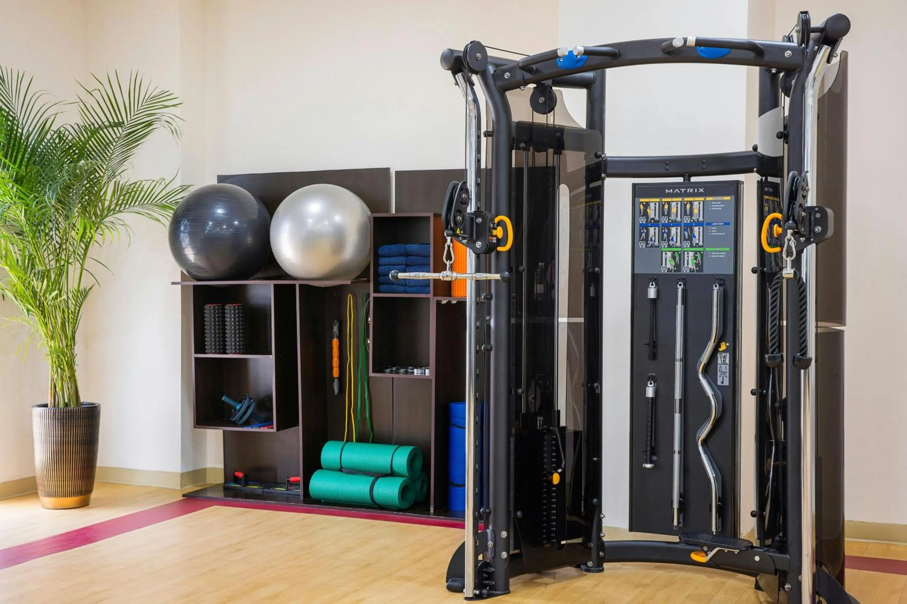 Fitness centre/facilities in Sheraton Sharjah Beach Resort and Spa