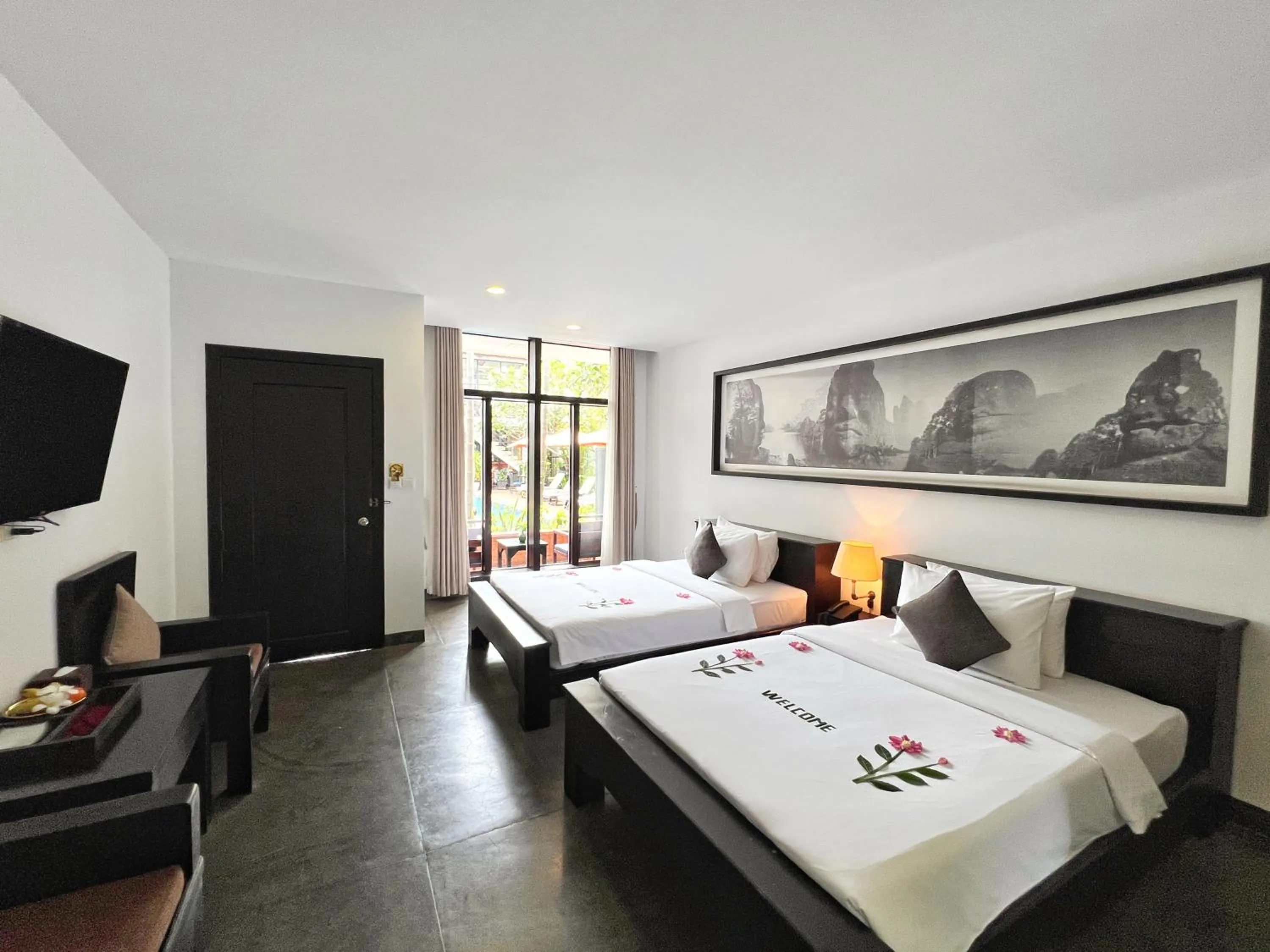 Property building, Bed in The Bliss Angkor