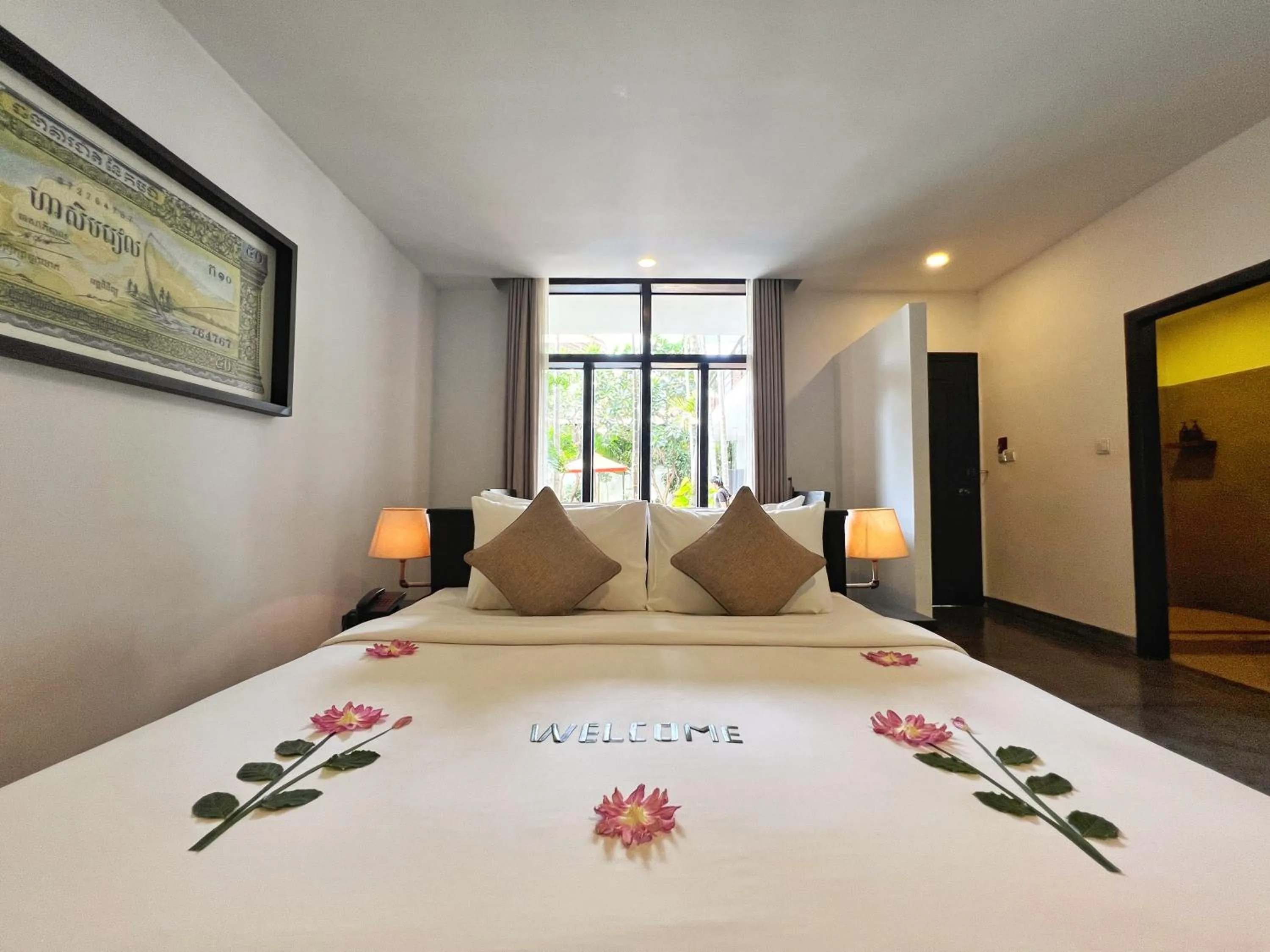 Property building, Bed in The Bliss Angkor
