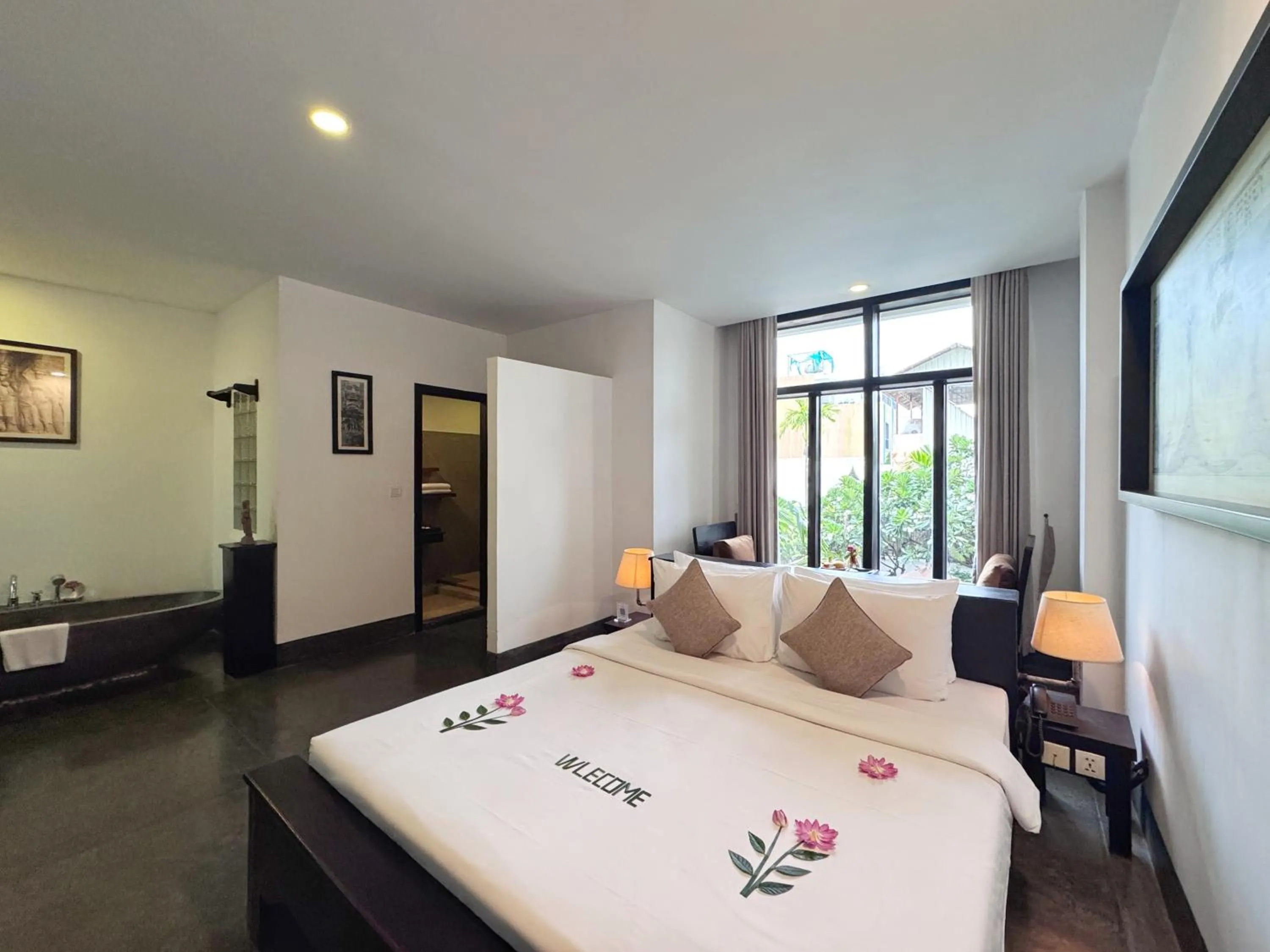 Bed in The Bliss Angkor