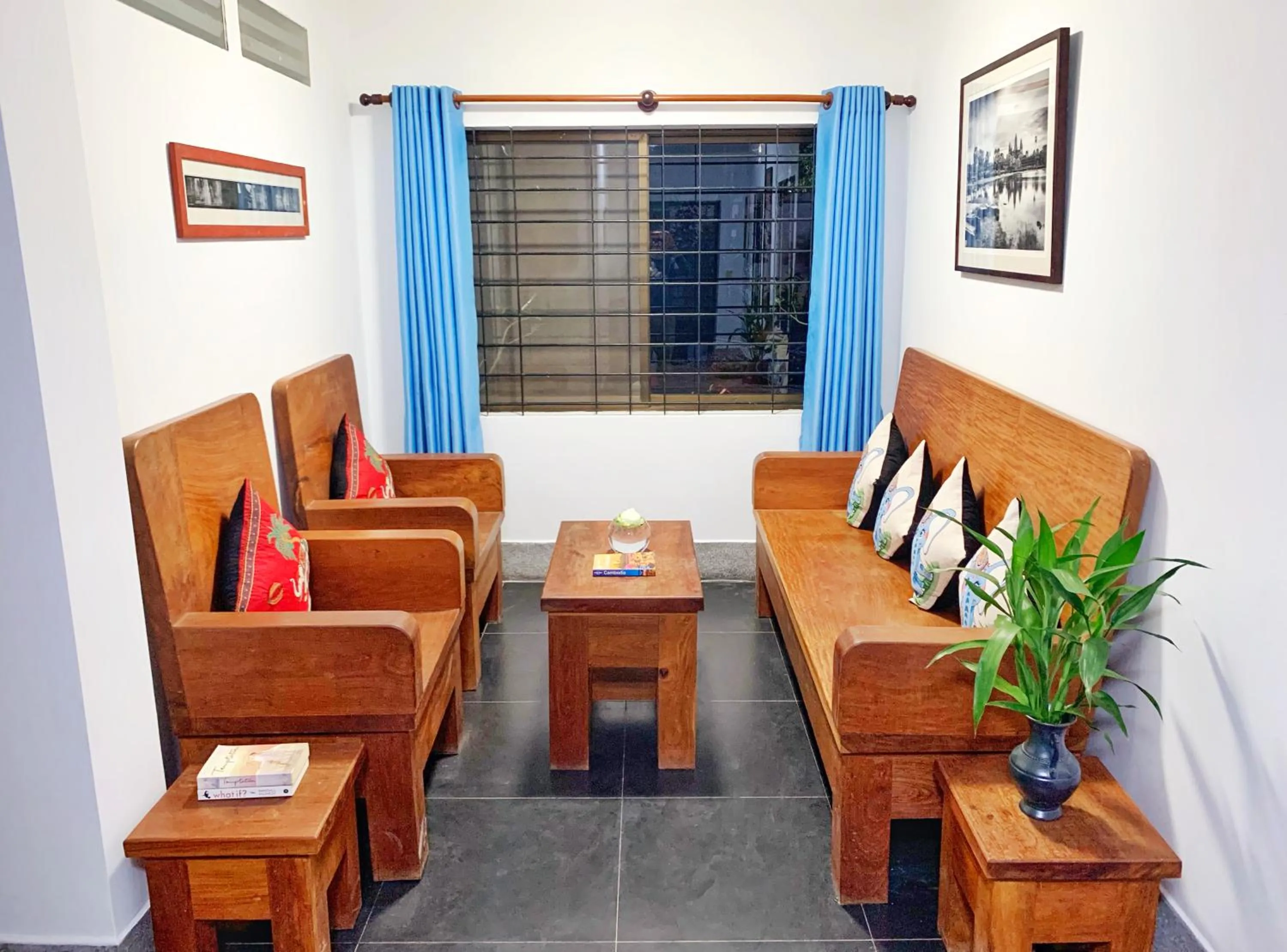 Living room in The Bliss Angkor