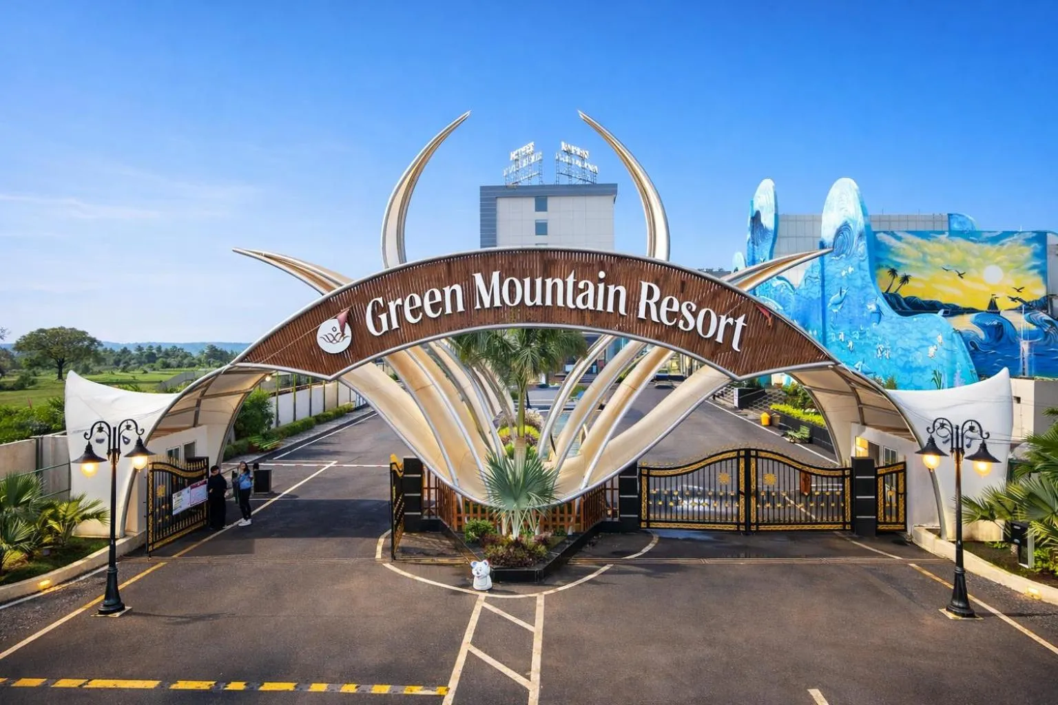 Facade/entrance in Green Mountain Resort