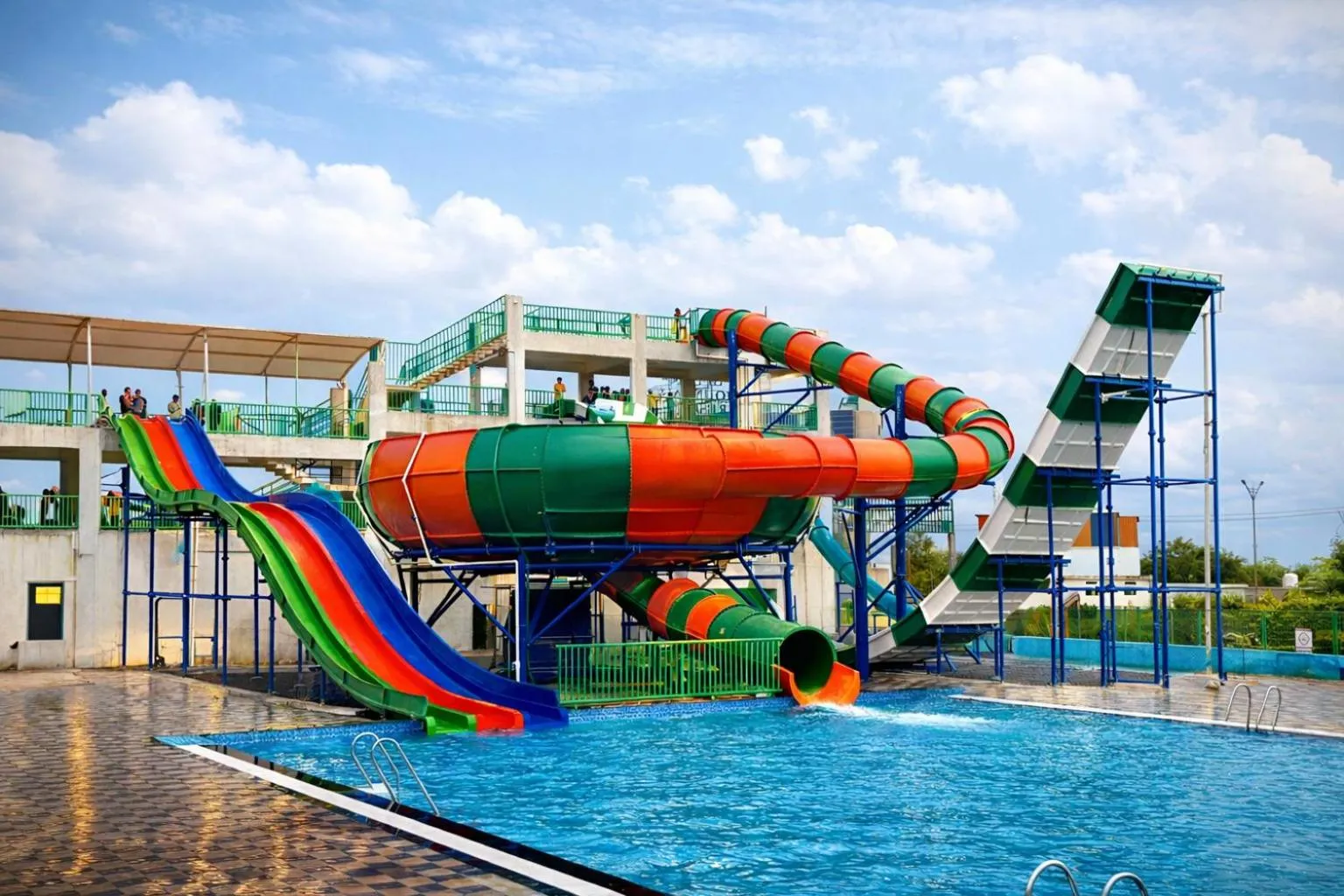 Aqua park in Green Mountain Resort