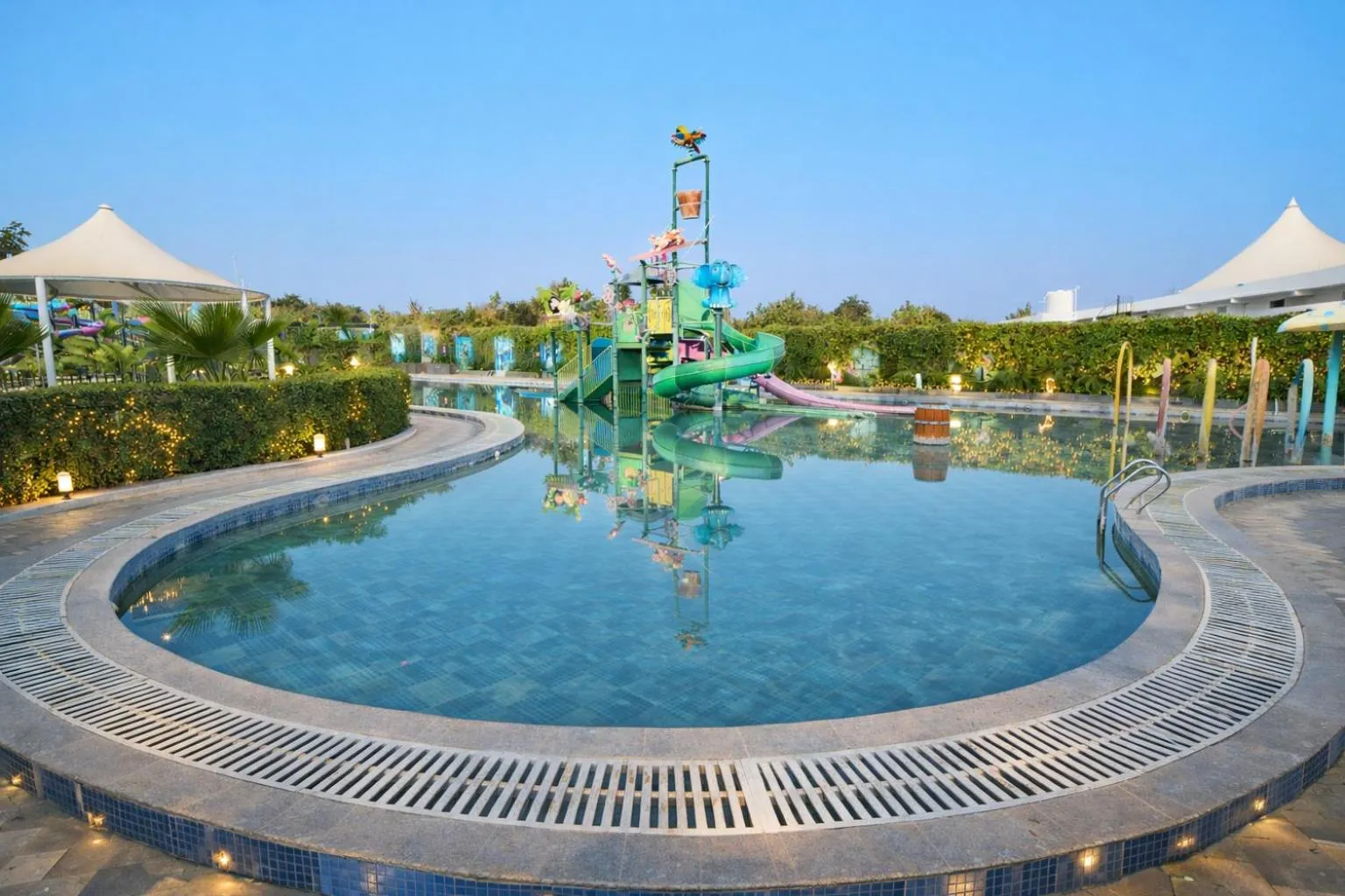 Aqua park in Green Mountain Resort