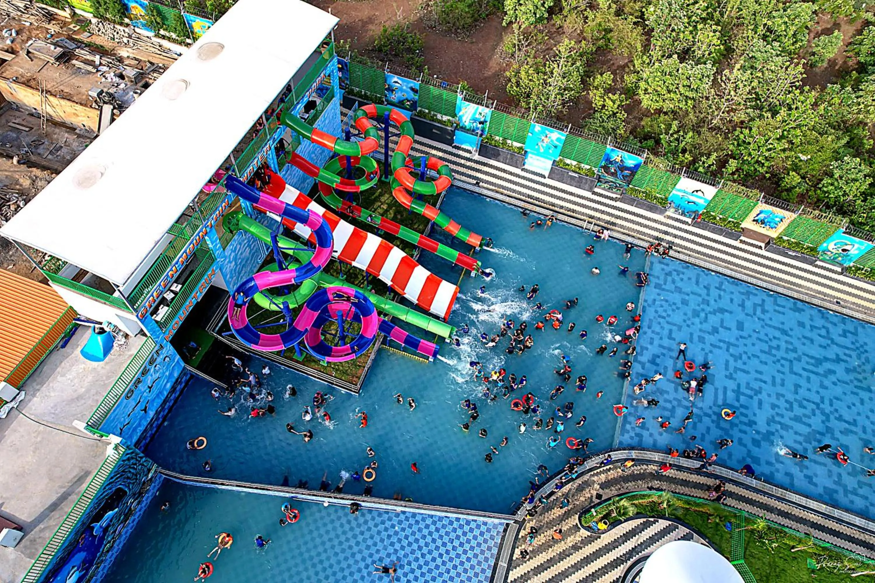 Aqua park in Green Mountain Resort