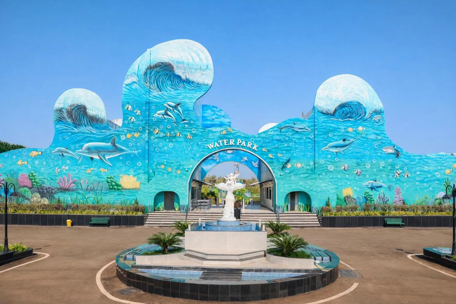 Aqua park in Green Mountain Resort