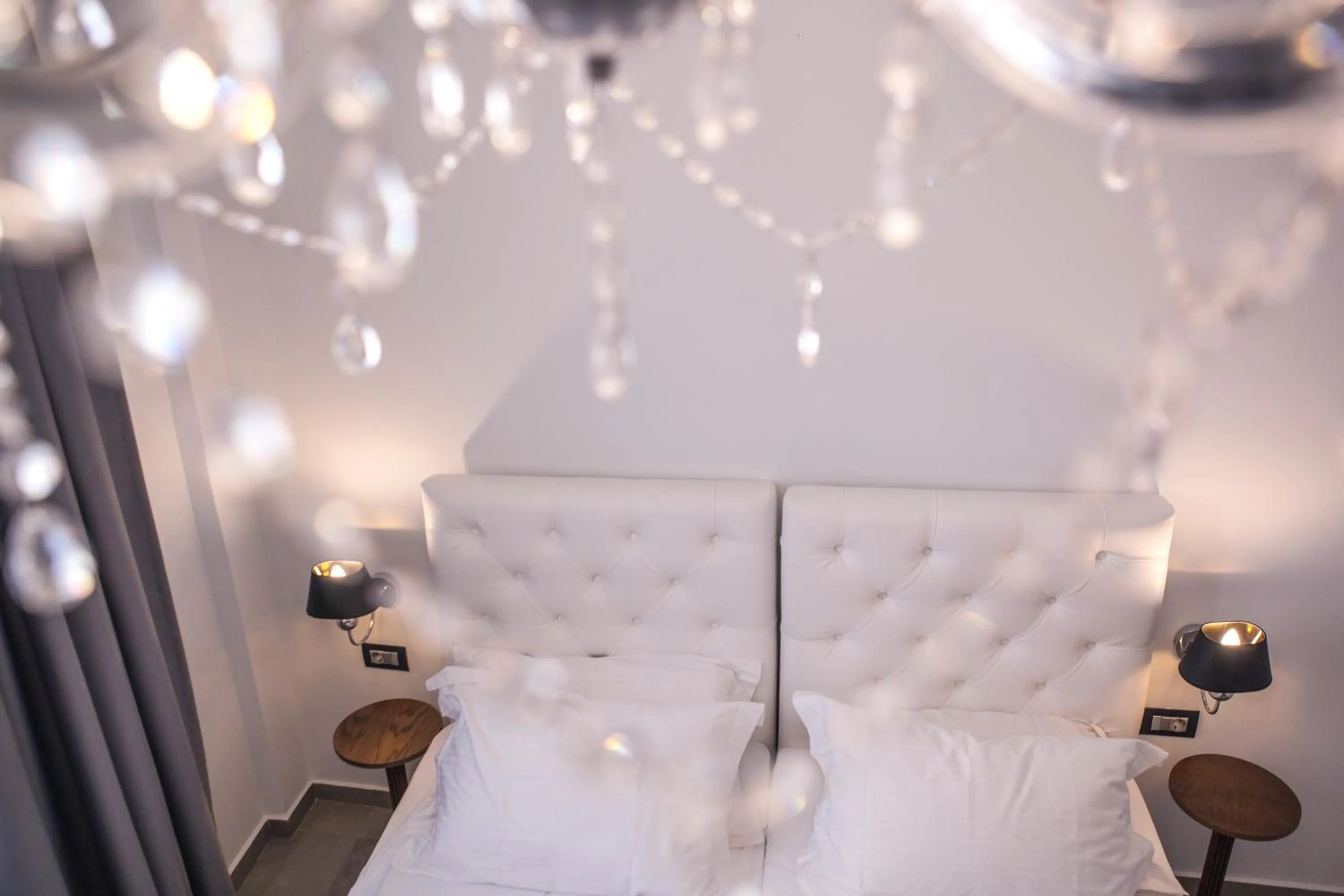 Decorative detail, Bed in Anemos Rooms & Apartments