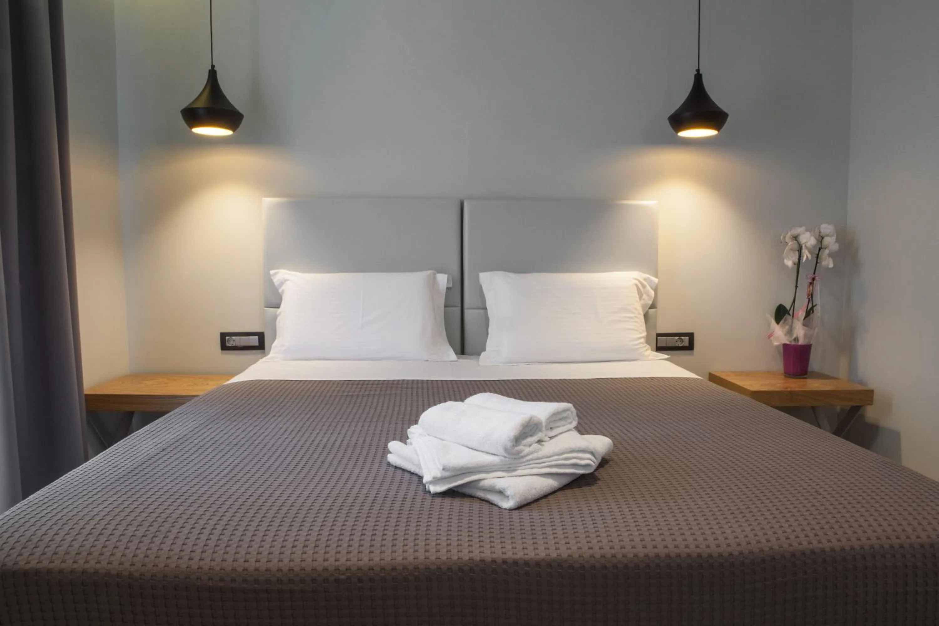 Bedroom, Bed in Anemos Rooms & Apartments