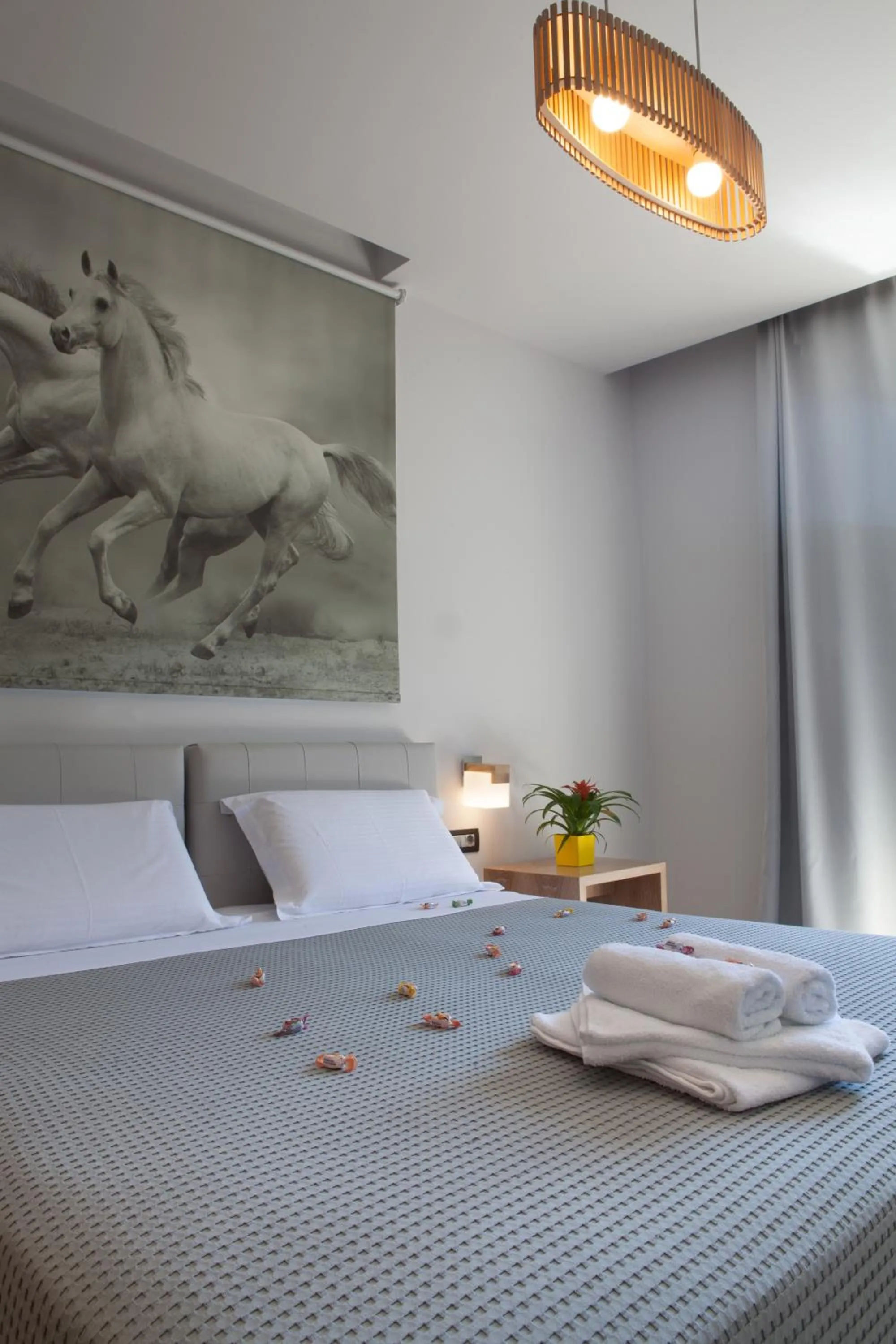 Bedroom, Bed in Anemos Rooms & Apartments