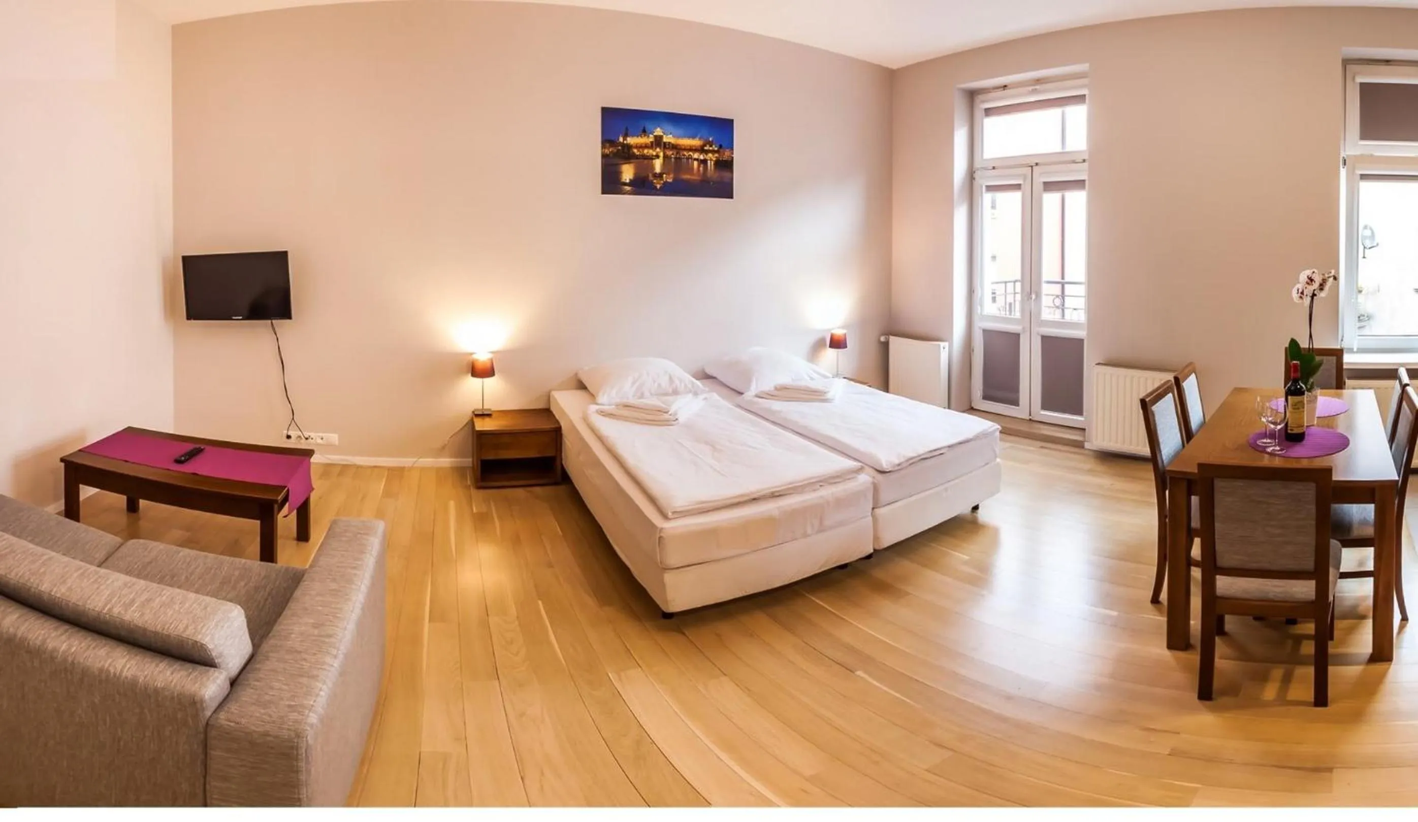 Photo of the whole room in Emaus Apartments