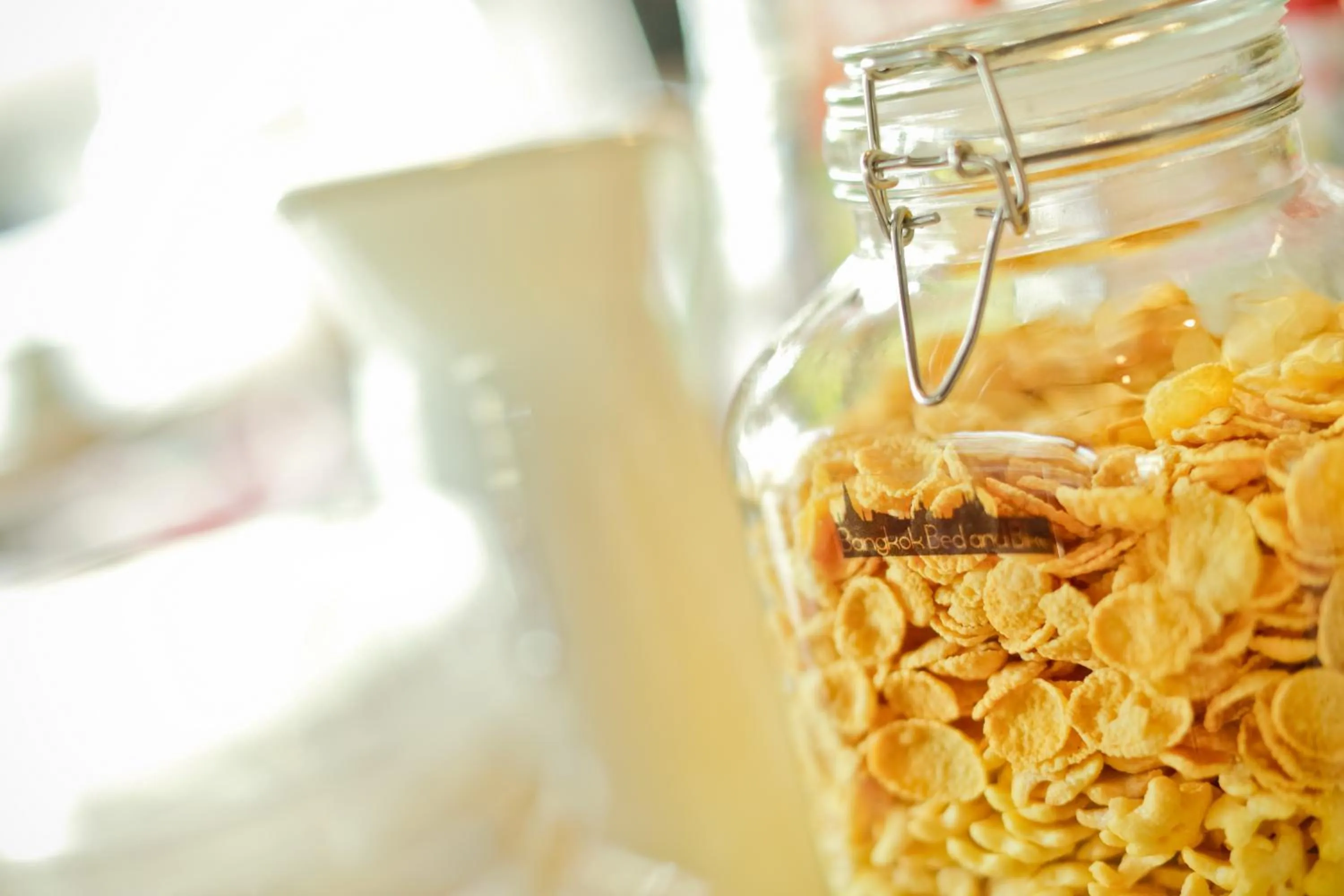 Food close-up in Bangkok Bed and Bike